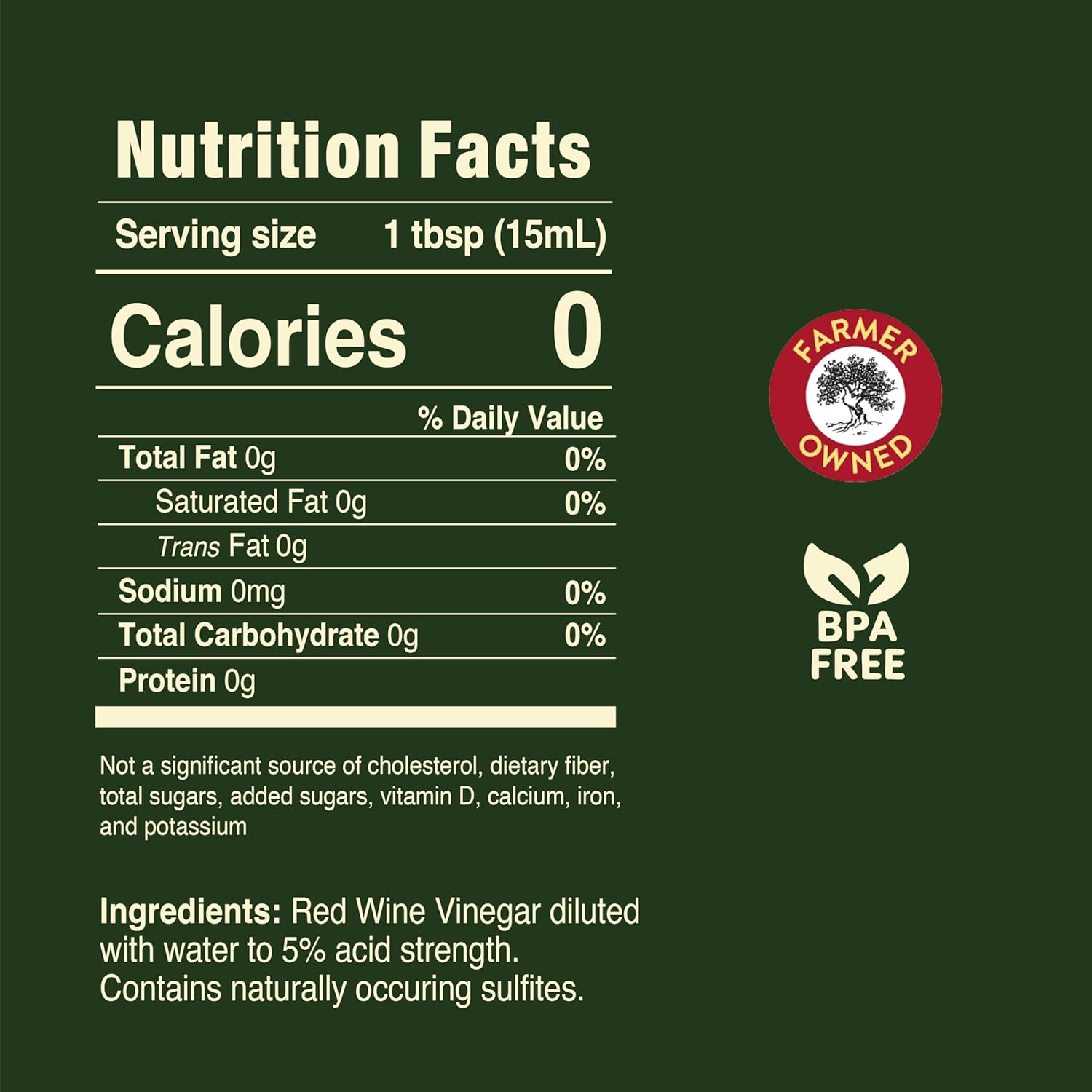 Pompeian Gourmet Red Wine Vinegar, Naturally Gluten-Free, 16 Fl Oz, Pack of 6
