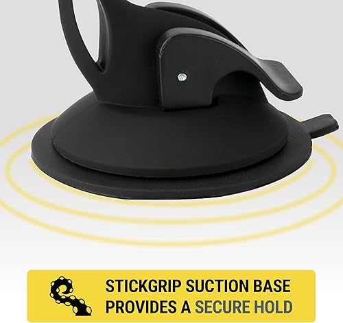 Miniatura 6 de Scosche HDVM - Soporte universal 3 en 1 para teléfono celular, con ventosa y clip de ventilación, compatible con iPhone 1615141312 y teléfonos