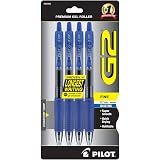 PILOT G2 Premium Gel Roller Pens, Blue Ink Pens Fine Point 0.7mm, Pack of 4 – view 1