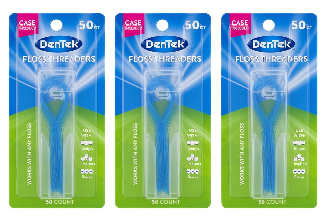 Dentek Floss Threaders 50 Count (3 Pack) by Dentek-image-27