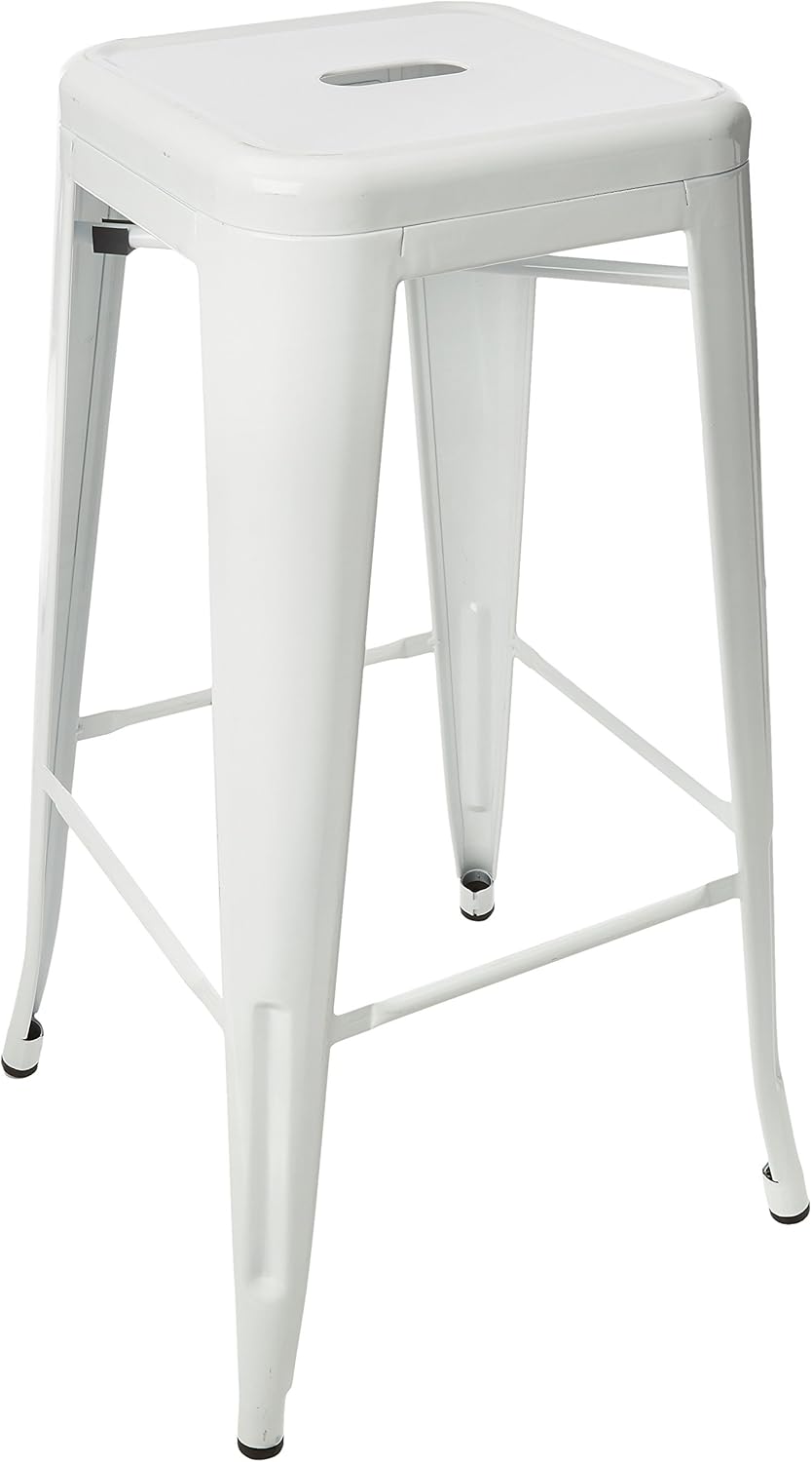 5020519010 Bar Stool Metal White