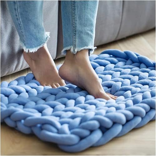 Miniatura 5 de Hilo grueso súper voluminoso para tejer con brazos, manta de punto de hilo grueso, hilo súper grueso para tejer, ganchillo, alfombra, sombreros,