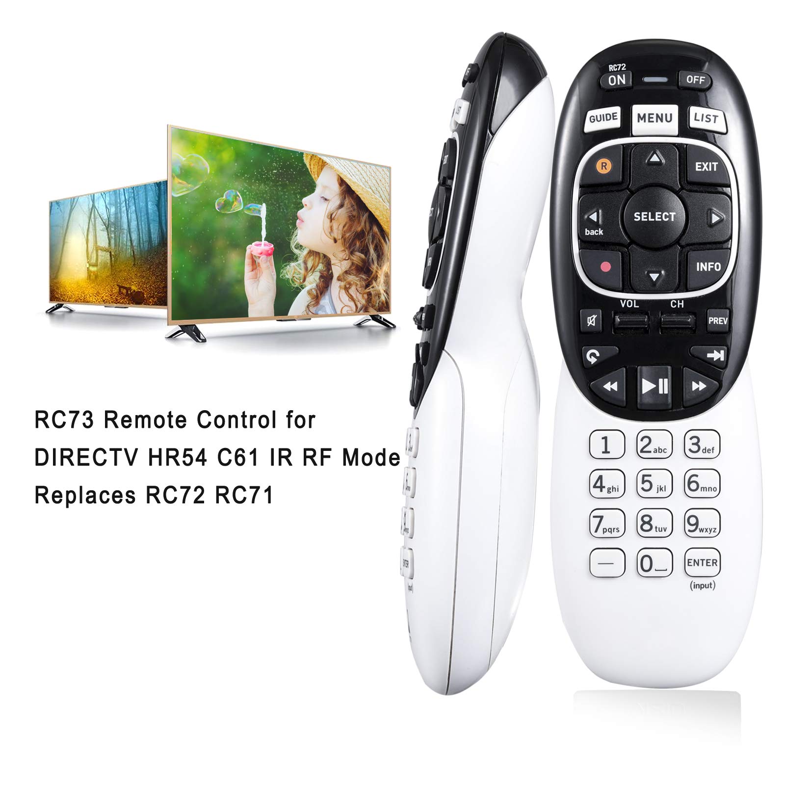 Schutzhülle Für DirecTV RC73 Fernbedienung – 4 Stück, Silikon, Leuchtet Im Dunkeln – In Blau, Grün, Lila, Rot