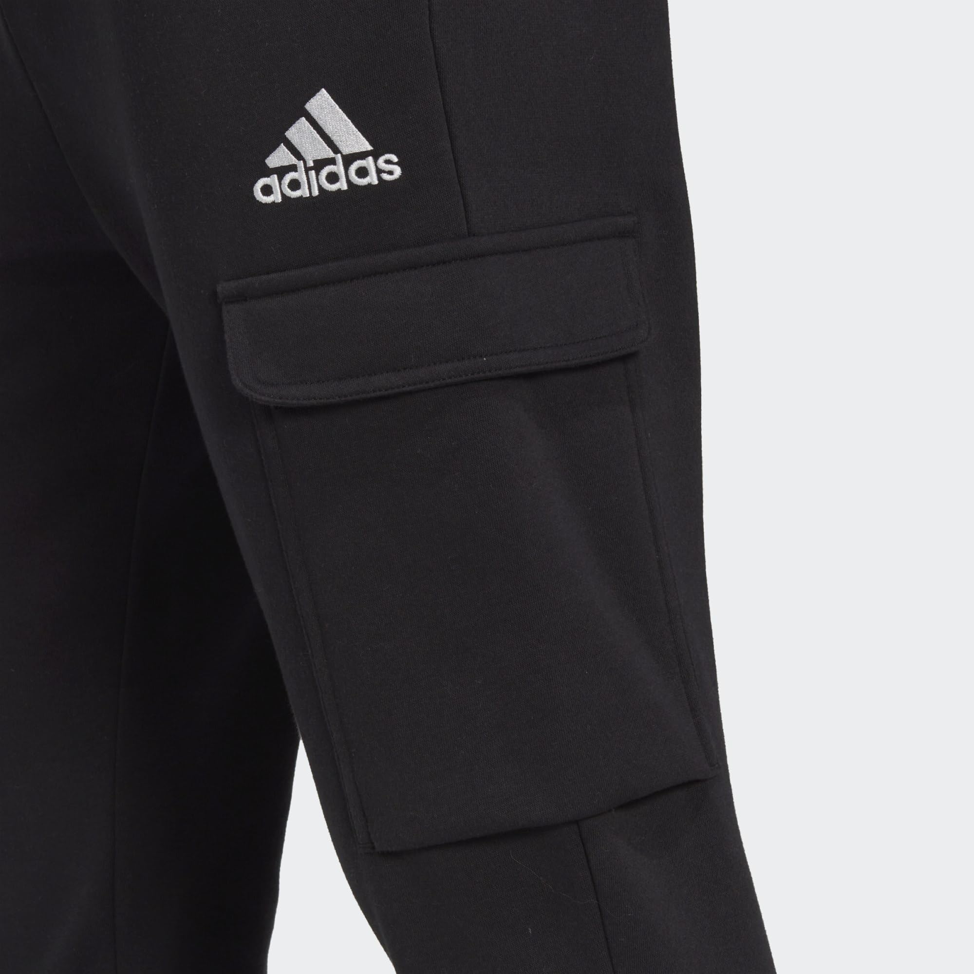 Adidas - Essentials Fleece Regular Tapered Cargo Pants, Pantaloni Sportivi Uomo