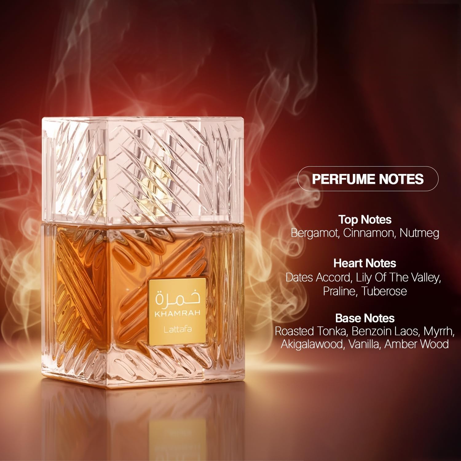Amazon.com : Lattafa Khamrah Qahwa Perfume – Warm Spicy Vanilla