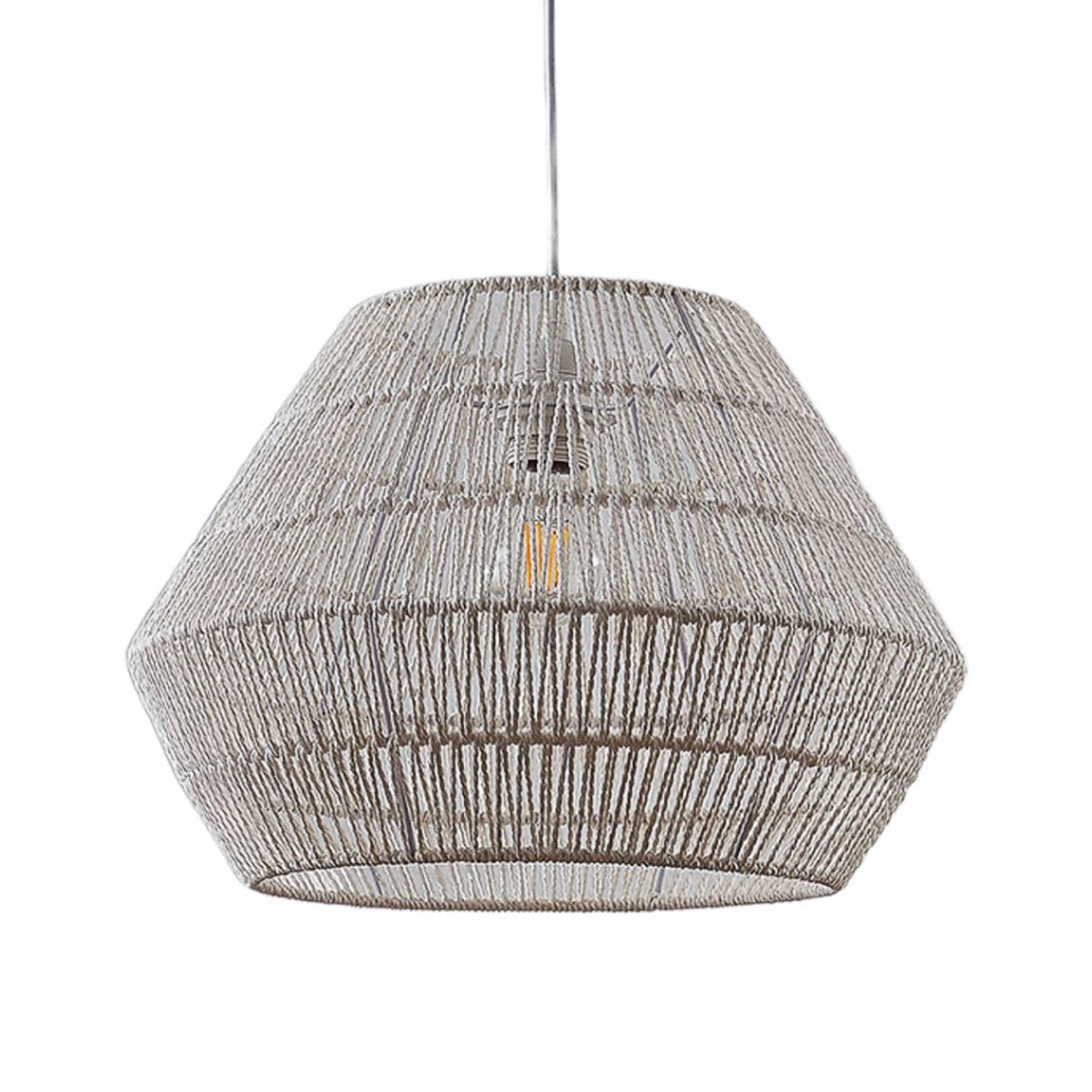 Lindby Lampada a sospensione dimmerabile (Moderno) colore Bianco, in Carta ad es. Soggiorno & Sala da pranzo lampada soffitto plafoniera illuminazione