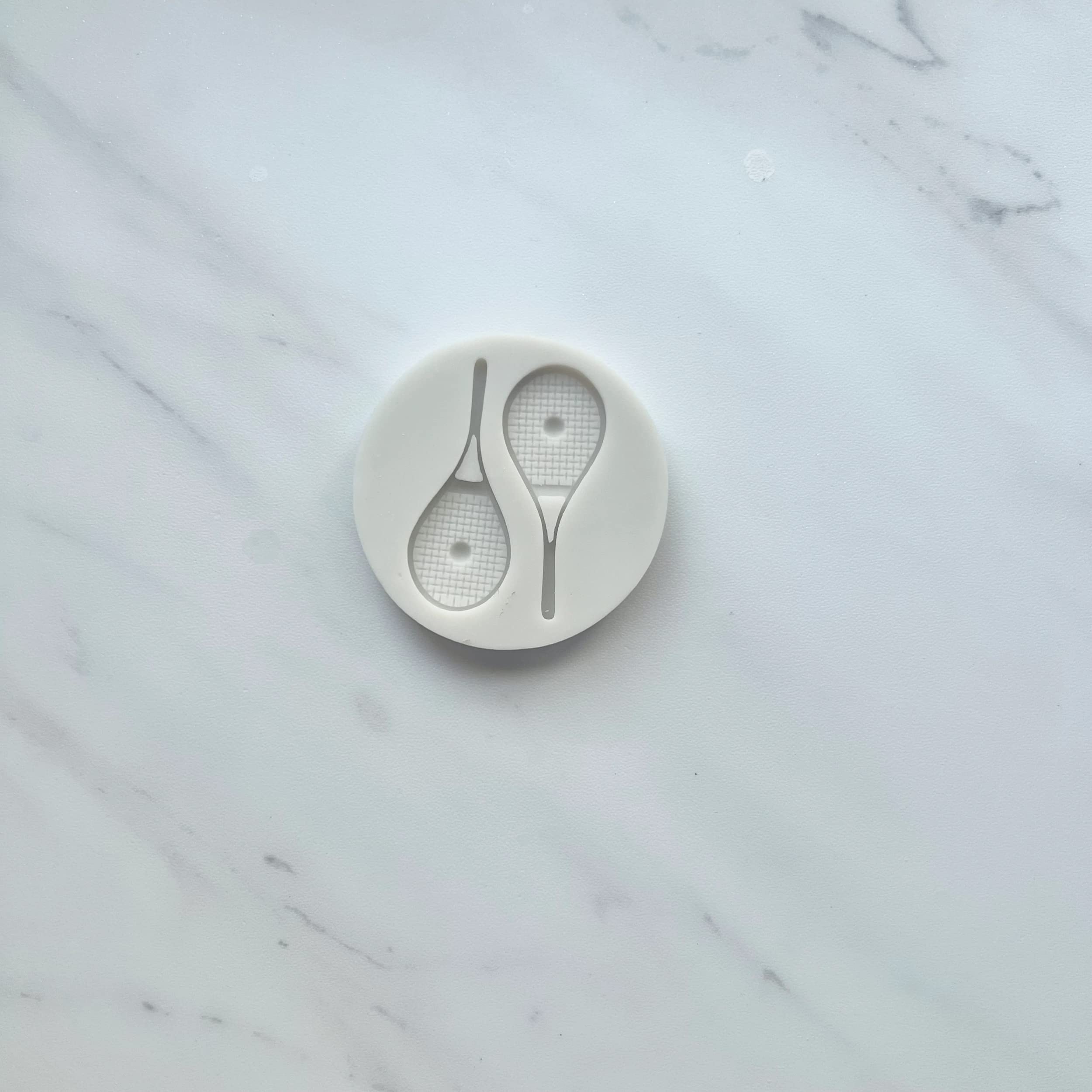 It Was All A Dream Shop Tennis Racket Duo Baking Mold for Cupcakes, Cake Pops, Chocolate Strawberries, Pretzels & Rice Krispies