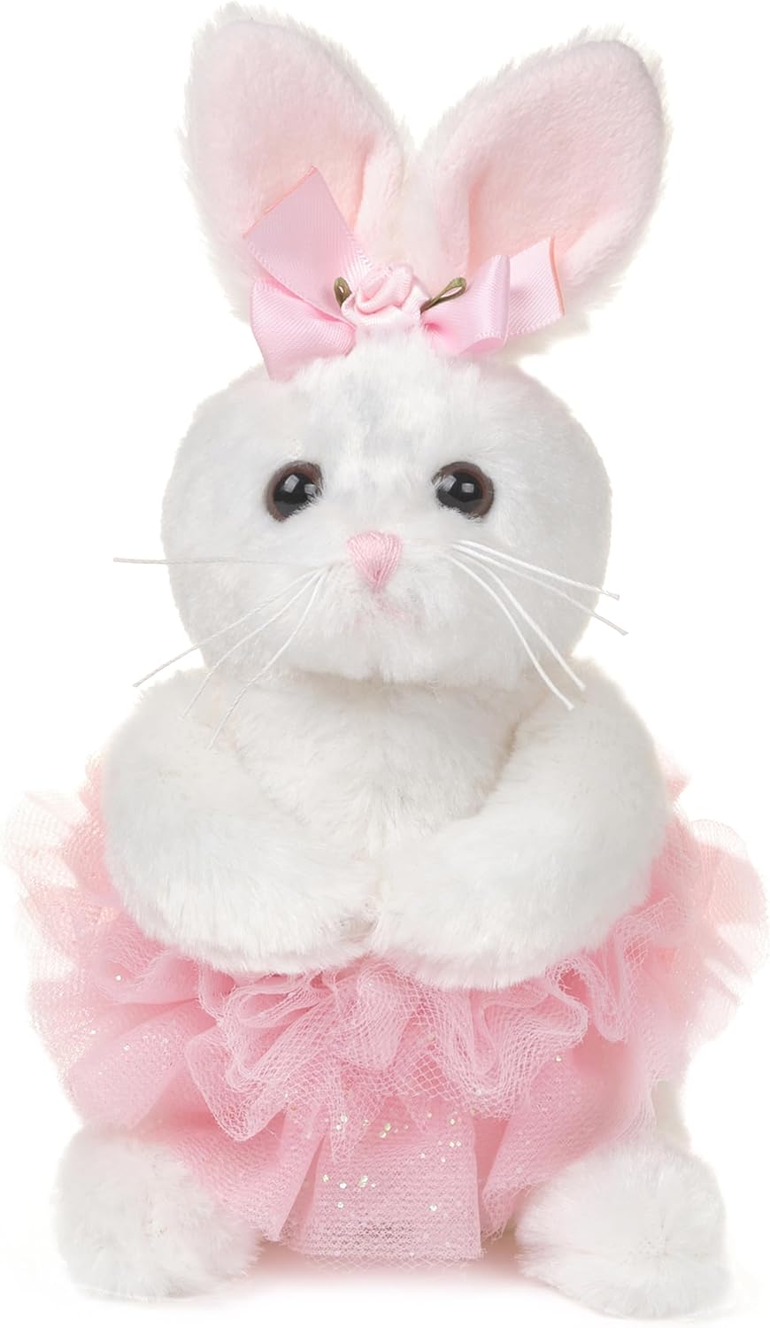 Bearington Collection Ballerina Stuffed Animal - Ballet Doll - Dance Recital Gifts for Girls - Dog Chichi - 13"