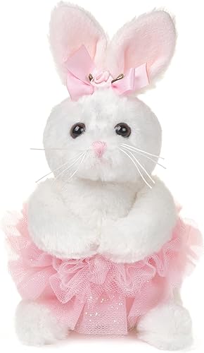 Vista 20 de Muñeca de peluche bailarina vestida de reno Bearington Noella, de 16.5 pulgadas