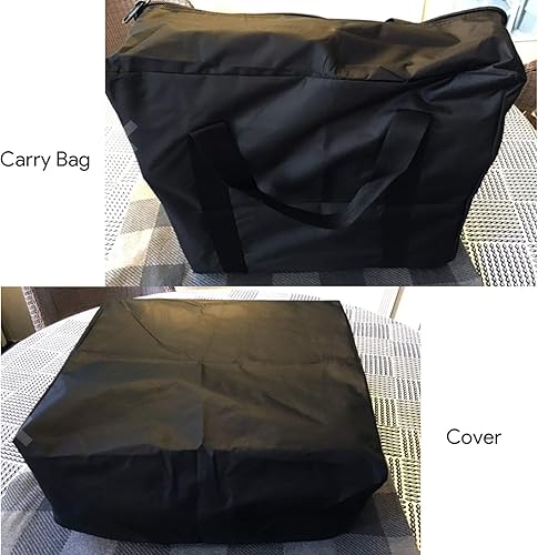 Miniatura 9 de Funda de parrilla de 22 pulgadas, bolsa de transporte y piezas de repuesto para Blackstone de 22 pulgadas sin campana de plancha, kit de cubierta de