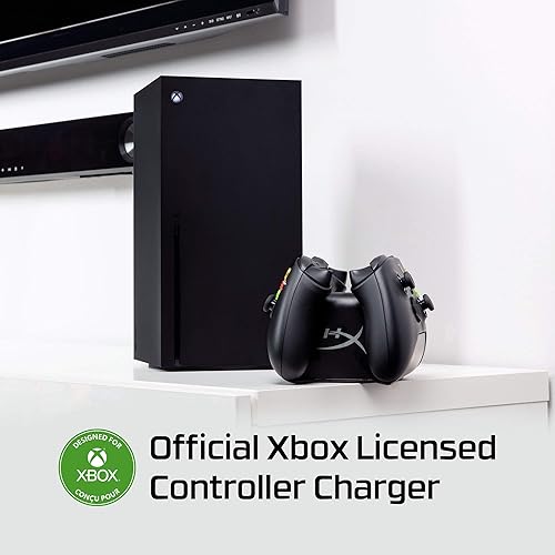 Miniatura 3 de HyperX ChargePlay Duo - Estación de carga de control para Xbox Series XS y Xbox One incluye dos paquetes de baterías recargables de 1400 mAh y