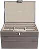Stackers Mink Classic Medium Jewellery Box ، مجموعة من 3
