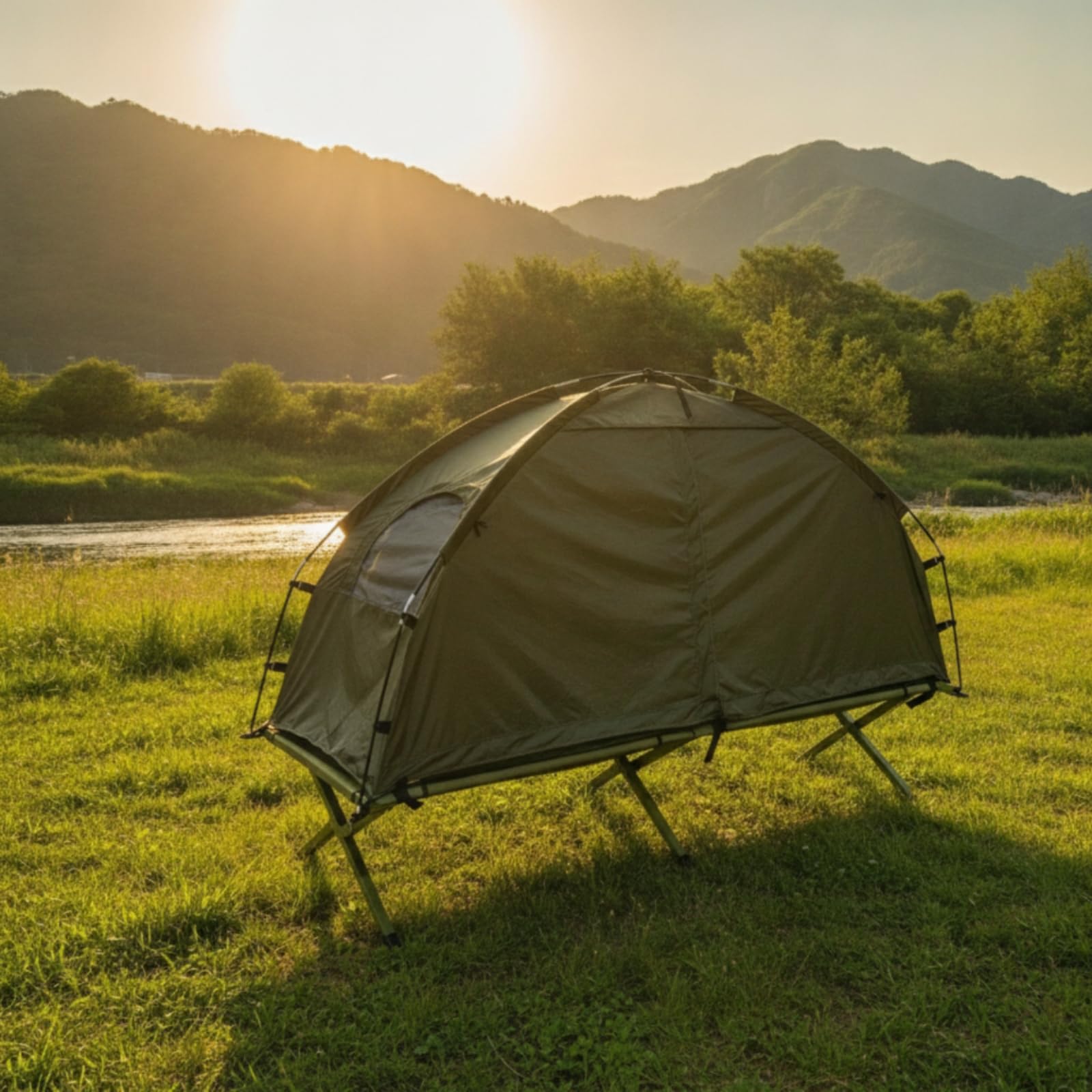 LOVIVER Carpa para Acampar Impermeable Refugio