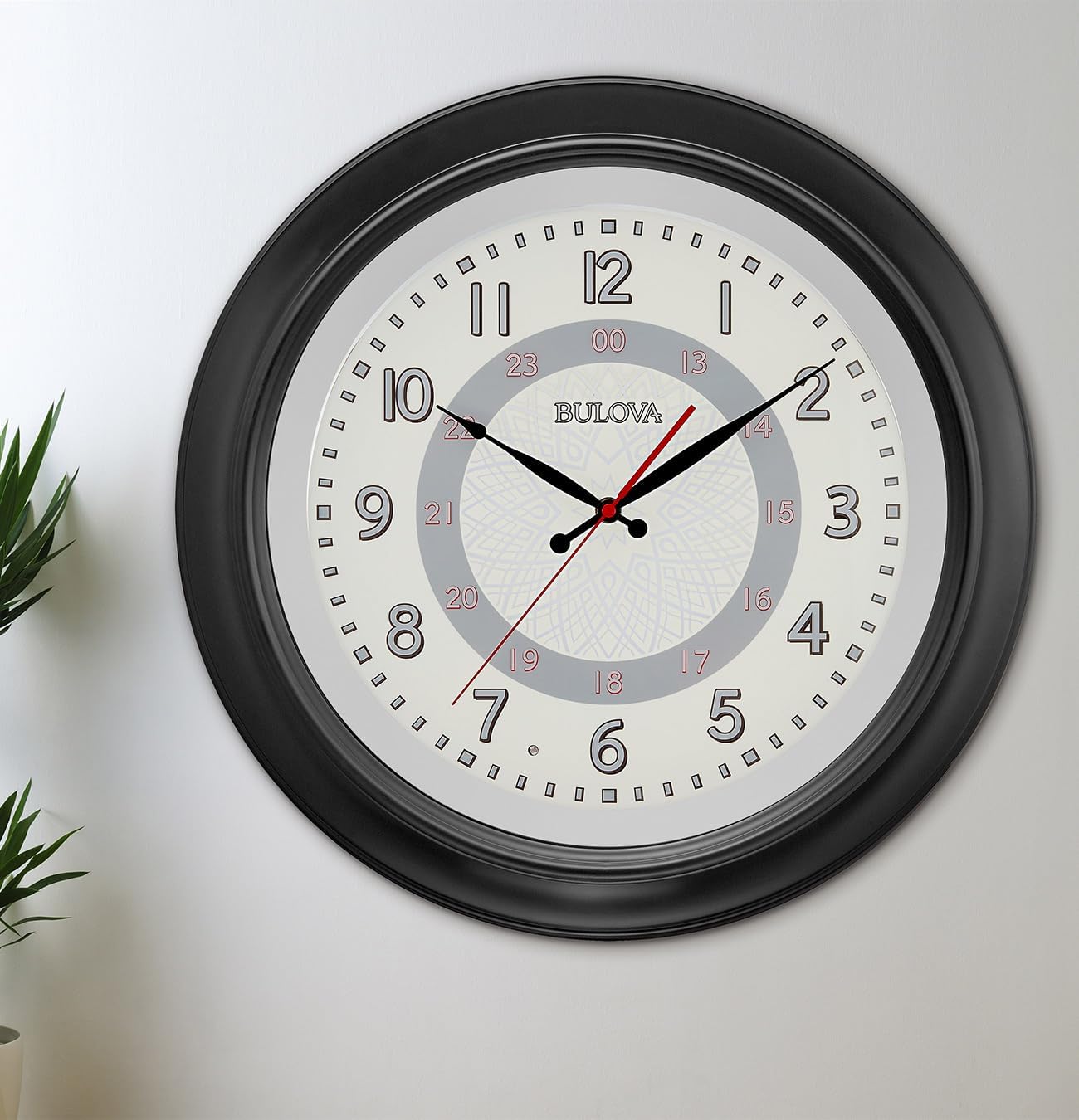 Bulova Clocks C3386, Lighted Dial, First Responder, Military Time