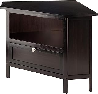 Winsome Corner TV Stand, Screens up to 27", Espresso (92634)