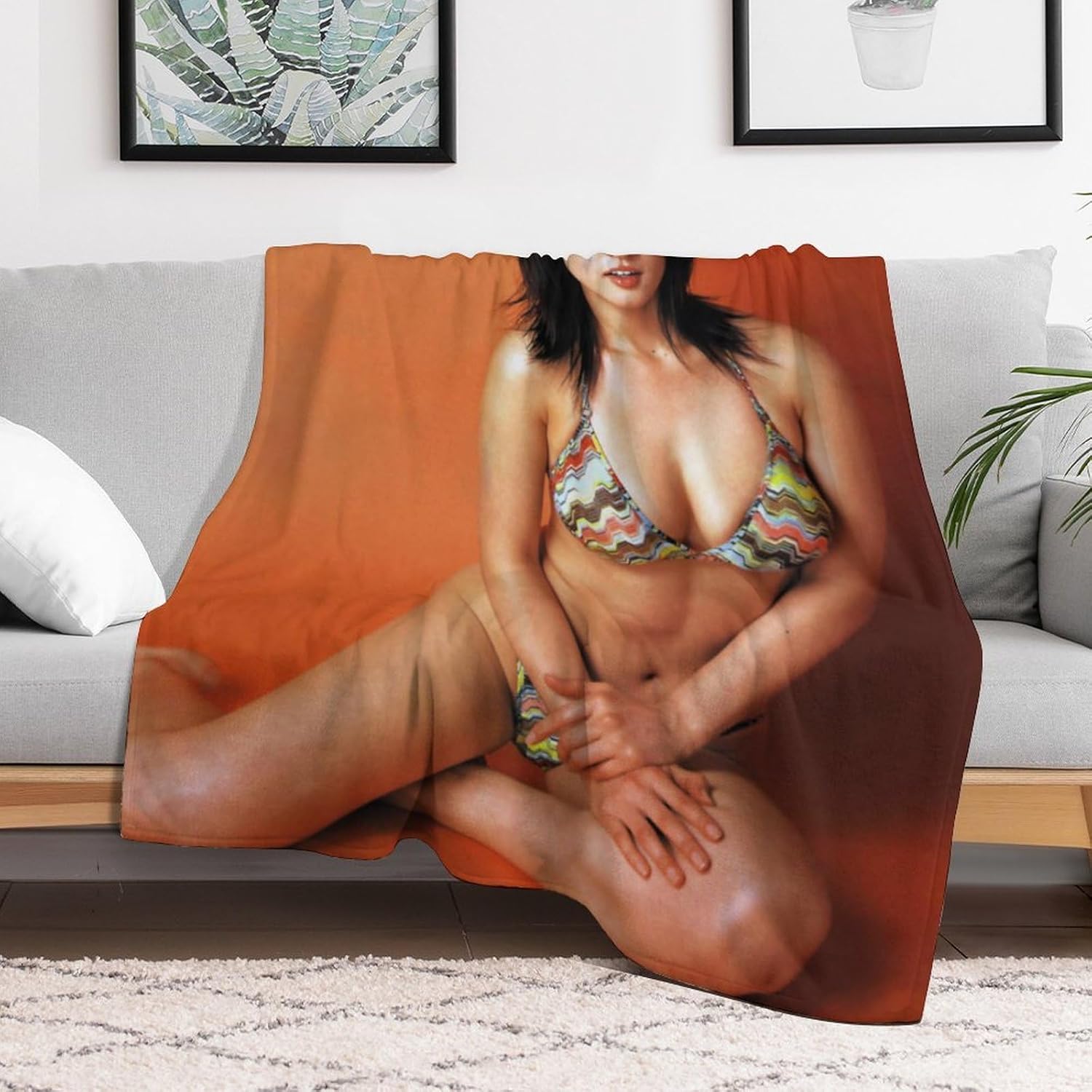 毛布 しいなまお シングル ブランケット マイクロファイバー 暖かい 洗える 掛け布団 寝具 かわいい もこもこ お昼寝布団 大判