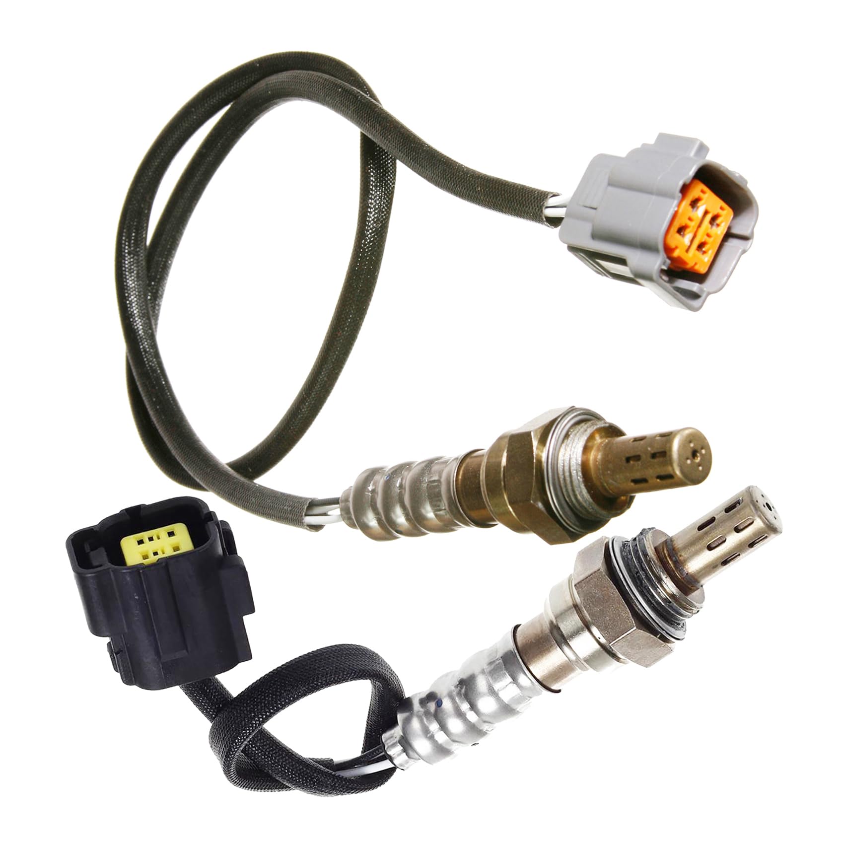 Dropwater Upper + Under O2 Sensors 234-4721 234-4752 Replacement for Mazda 2001 2002 2003 Protege, 2002 2003 Protege 5 2L Upstream and Downstream
