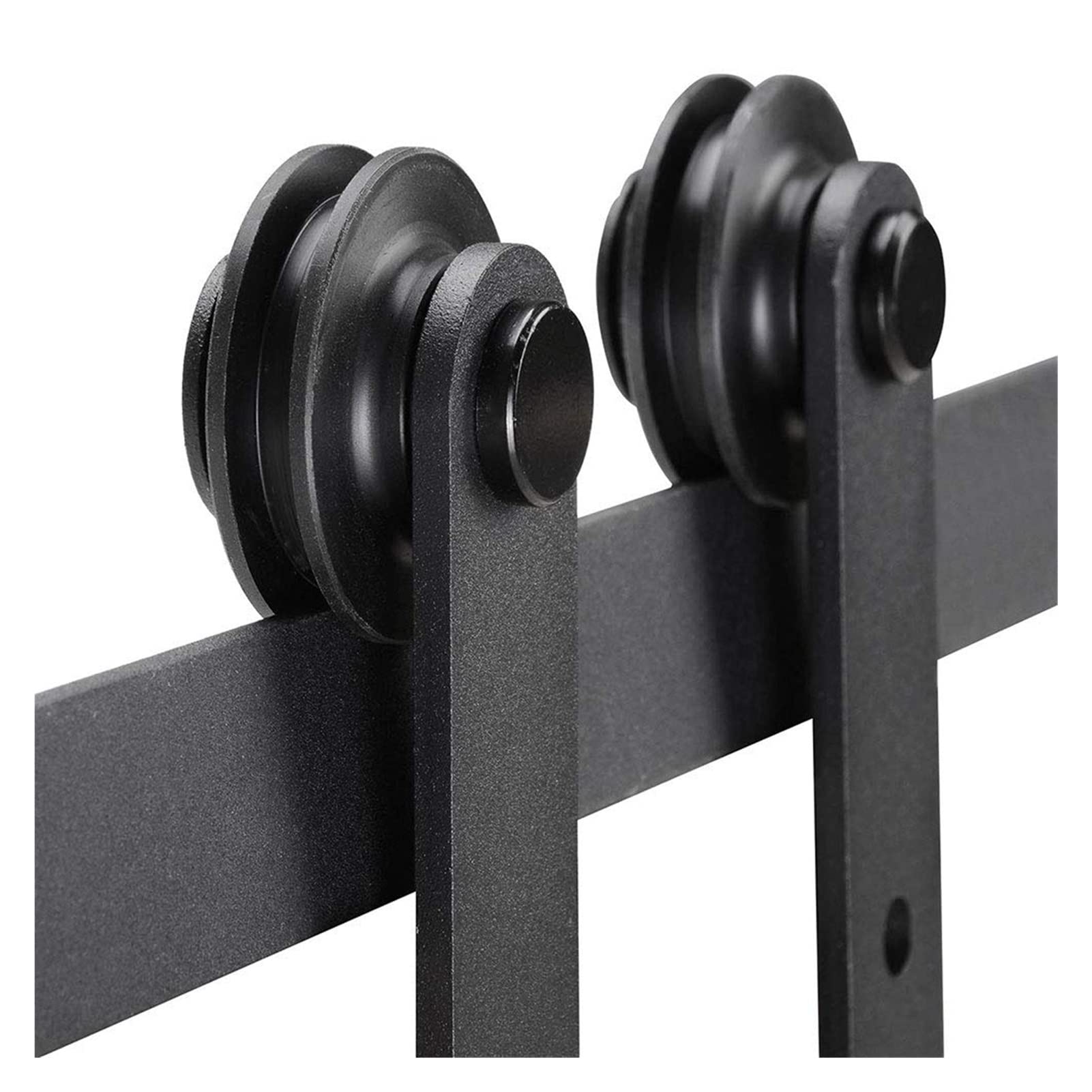 6.6ft Soft-close Stevige Schuifdeur Hardware Kit - Super soepel en stil - Eenvoudig en eenvoudig te installeren - Inclusief stapsgewijze installatie-instructies - Single Rail -Fit 32-36 deurpaneel