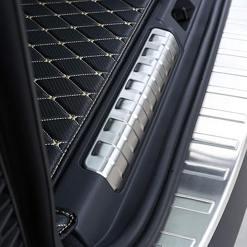 Miniatura 4 de YIWANG 304 De Acero Inoxidable Interior De La Placa De Parachoques Trasero Protector Cubierta Trim Piezas De Coche 2 unids Para Land Rover Discovery