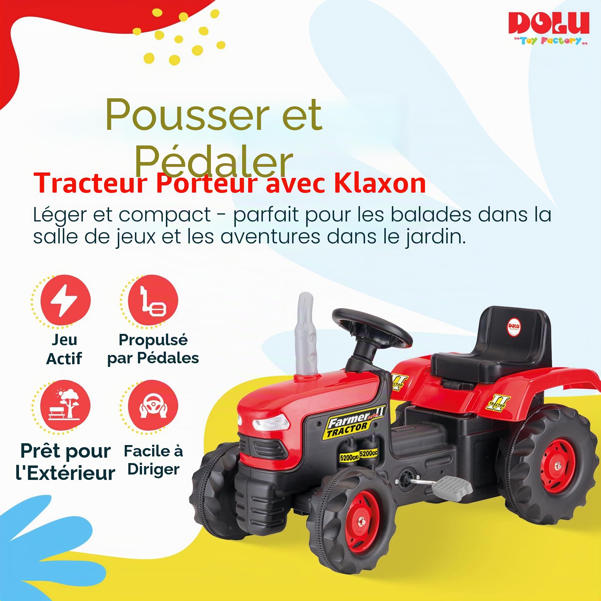 Dolu Tracteur à pédales (6268050)