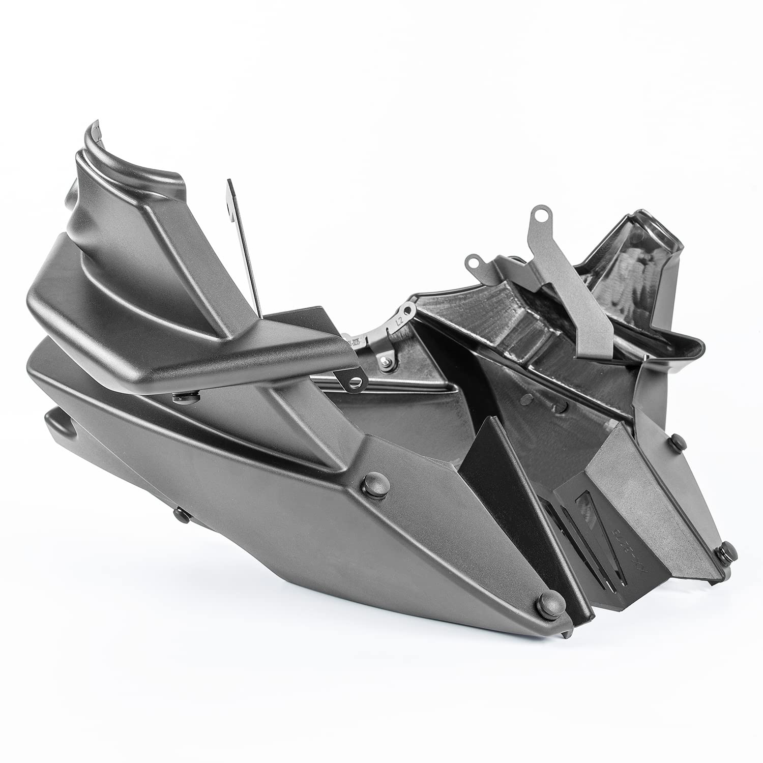 Bugspoiler Motorschutz für MT-09 MT 09 SP Tracer 9 GT 2021-2025 2026 Motorrad Unterfahrschutz Motorspoiler (Mattschwarz)