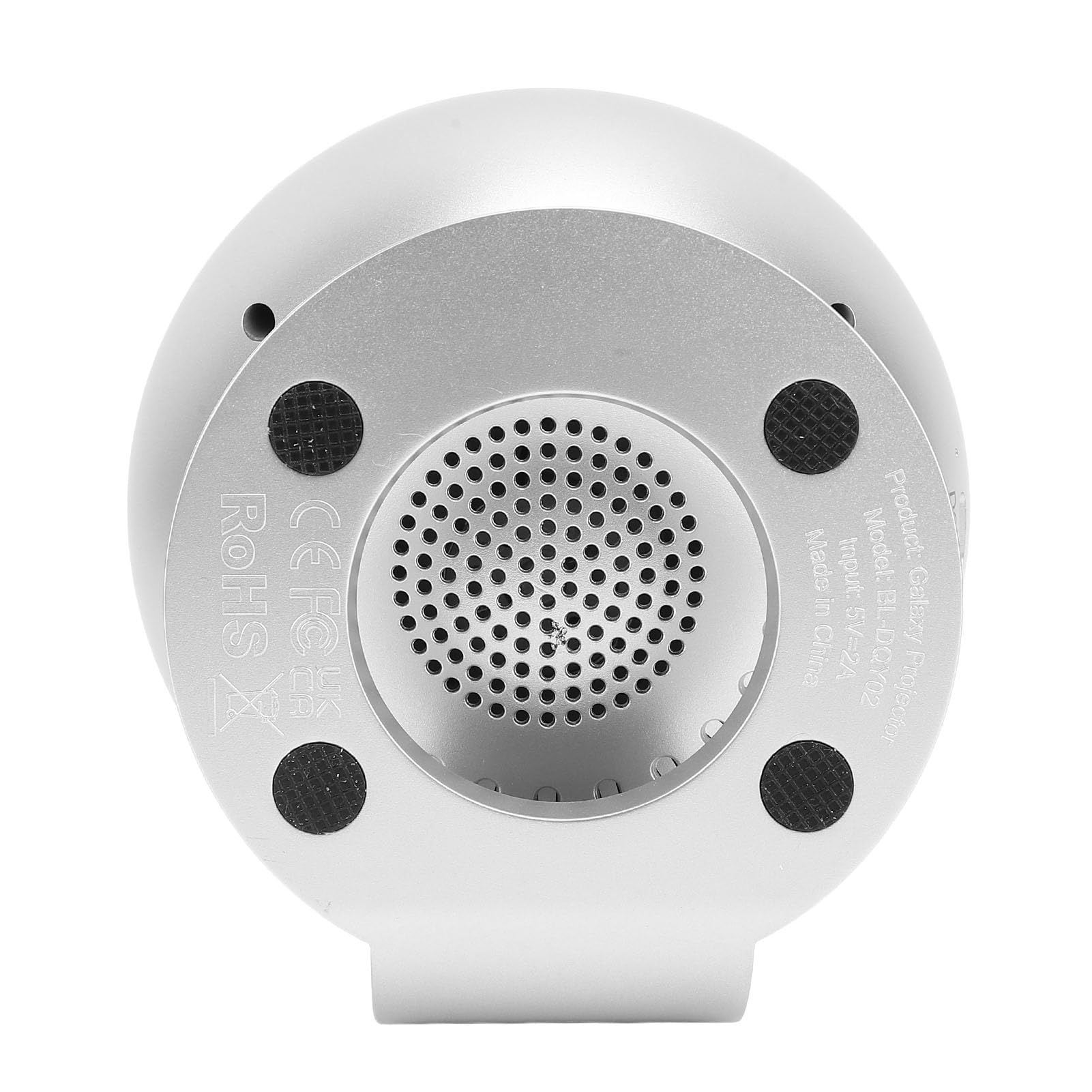 FILFEEL Zestaw Projektorów Gwiazdowych z 12 Filmami - Dekoracyjna Lampa Planetarium do Sypialni, przyjęć i Wystroju Domu, Nowoczesny Srebrny Design (SILVER)