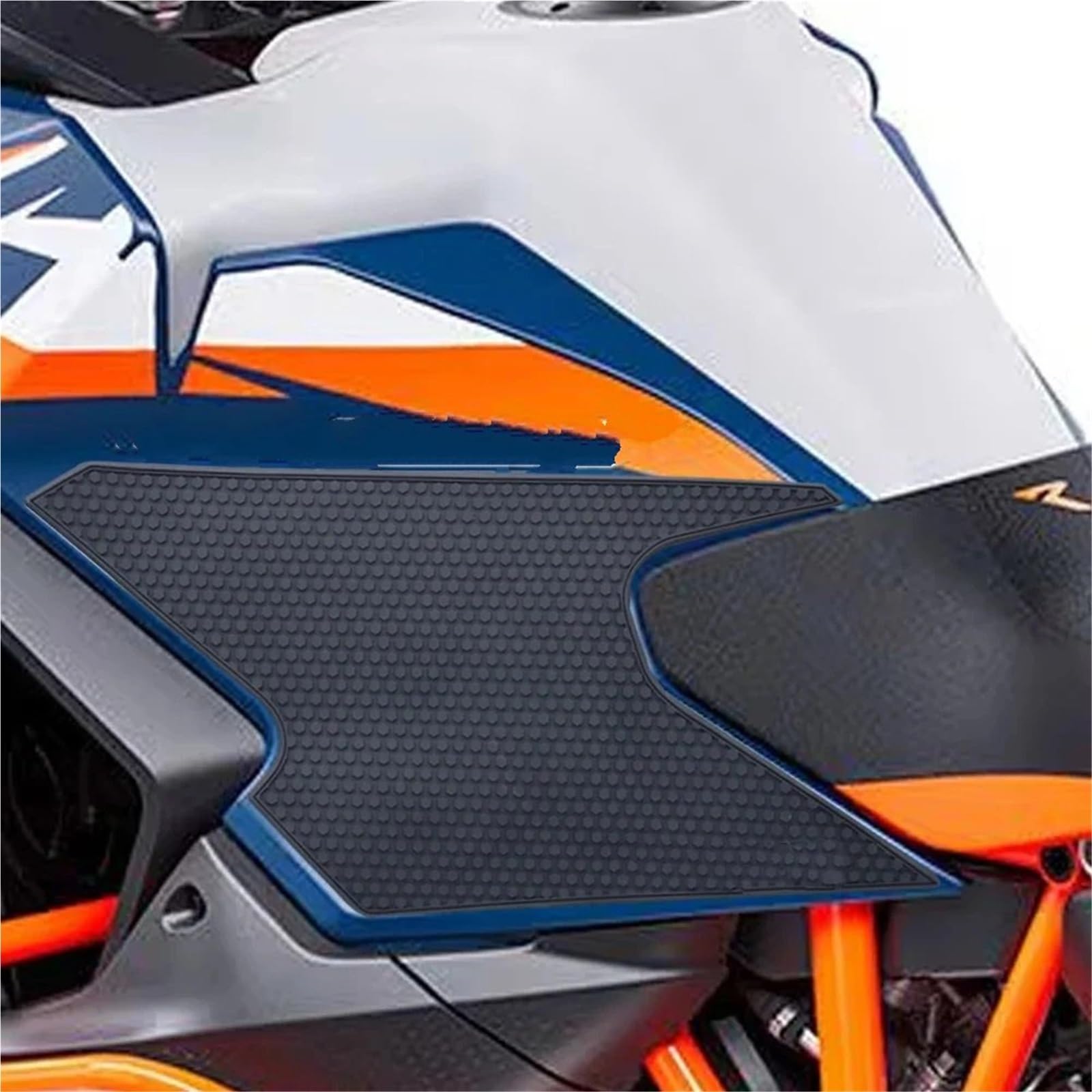 Adatto per KTN 1390 SUPER ADV Serbatoio protettore Pad Gas Ginocchio Grip trazione laterale Tappetino serbatoio carburante moto protezione forcella