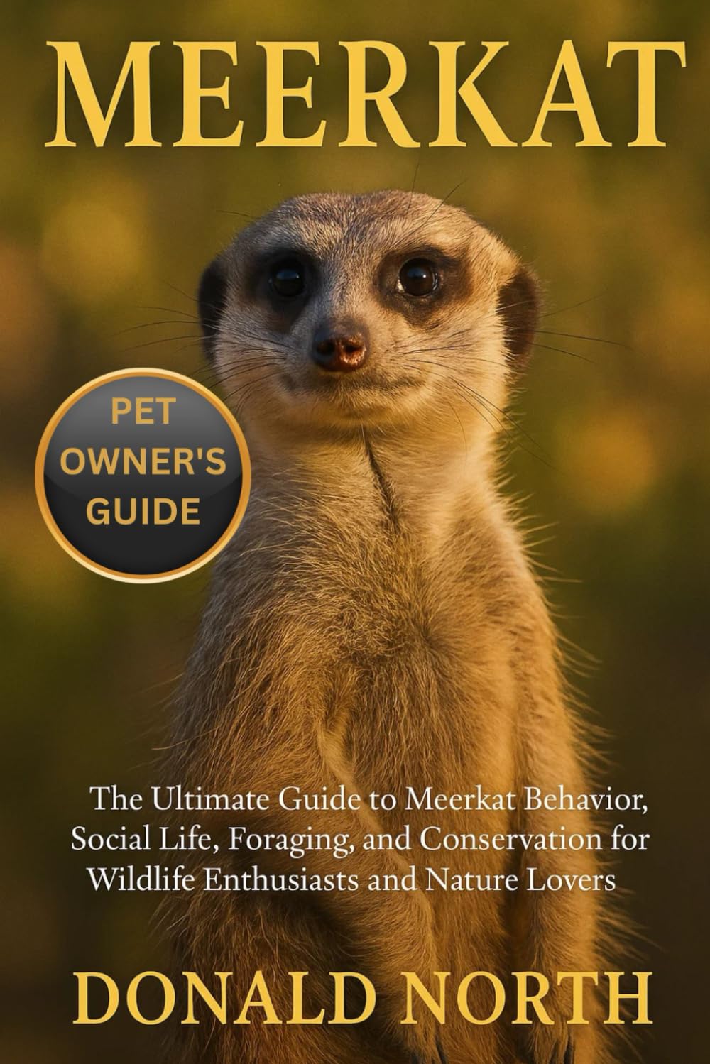 MEERKAT: The Ultimate Guide to Meerkat Behavior, Social Life, Foraging, and Conservation for Wildlife Enthusiasts and Nature Lovers.