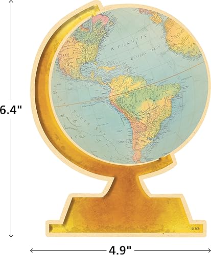 Miniatura 3 de Teacher Created Resources Travel The Map Globos Acentos (TCR8641)