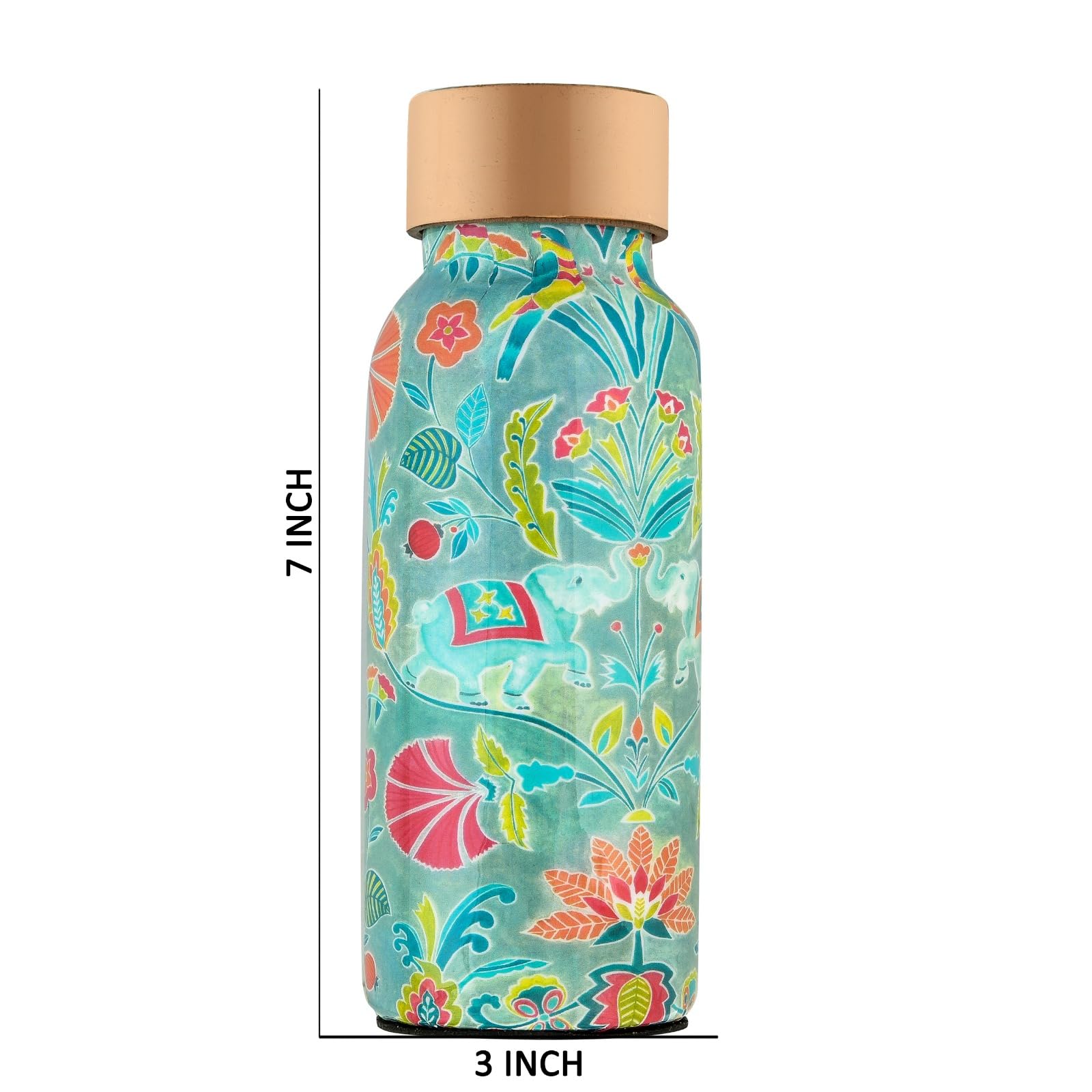 Orio Copper Water Bottle - Stylish & Durable -2