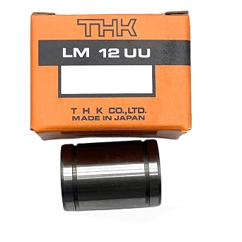 Original THK Linear Bearings LM4/5/6/8/10/12/13/16/20UU LM4UU LM5UU LM6UU LM8UU LM8SUU LM10UU LM12UU LM13UU LM16UU LM20UU Shaft Bush Bushings LM12UU
