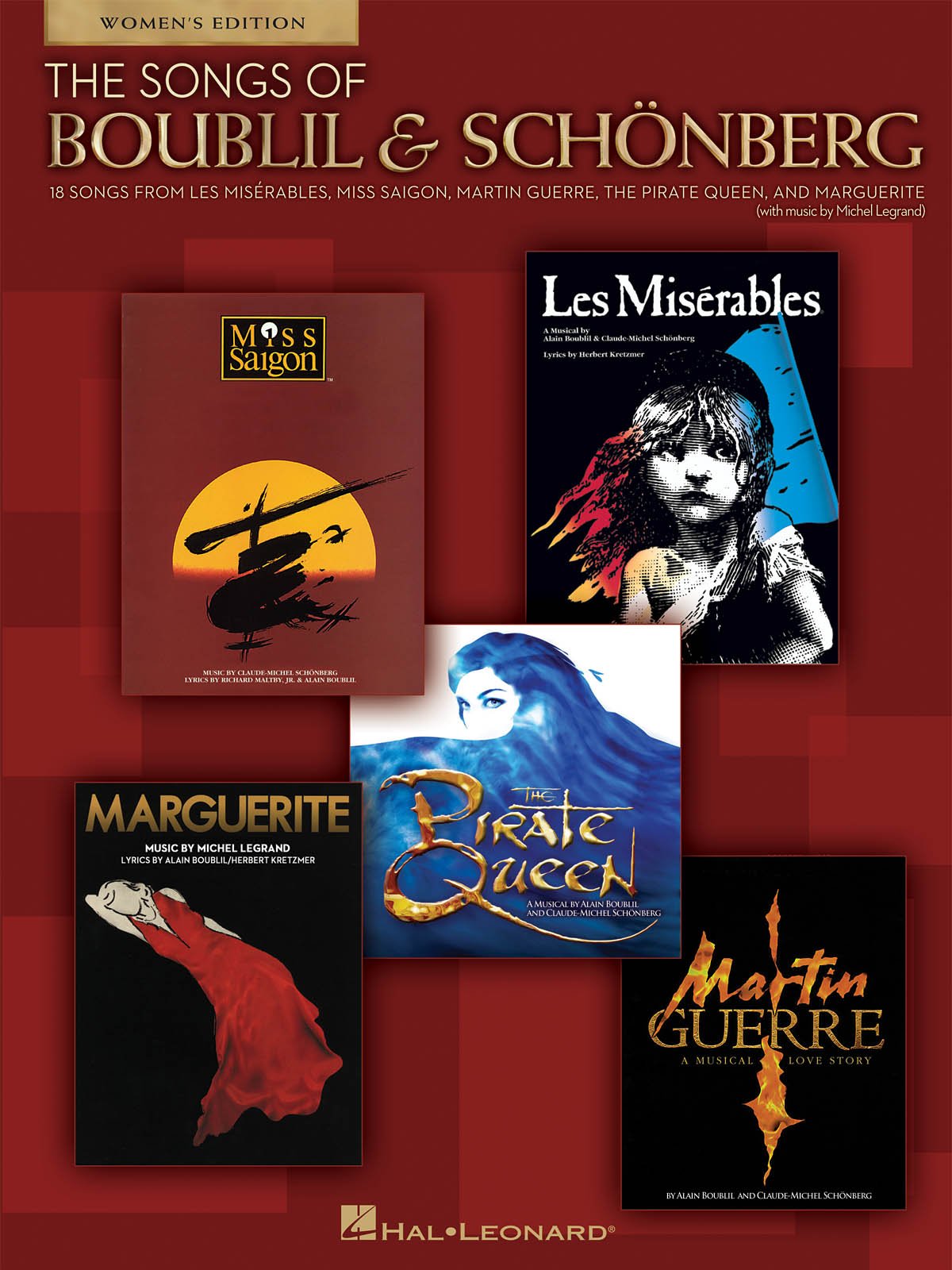 The Songs Of Boublil & Schonberg - 18 Songs For Women Paperback – 5 Jun. 2009