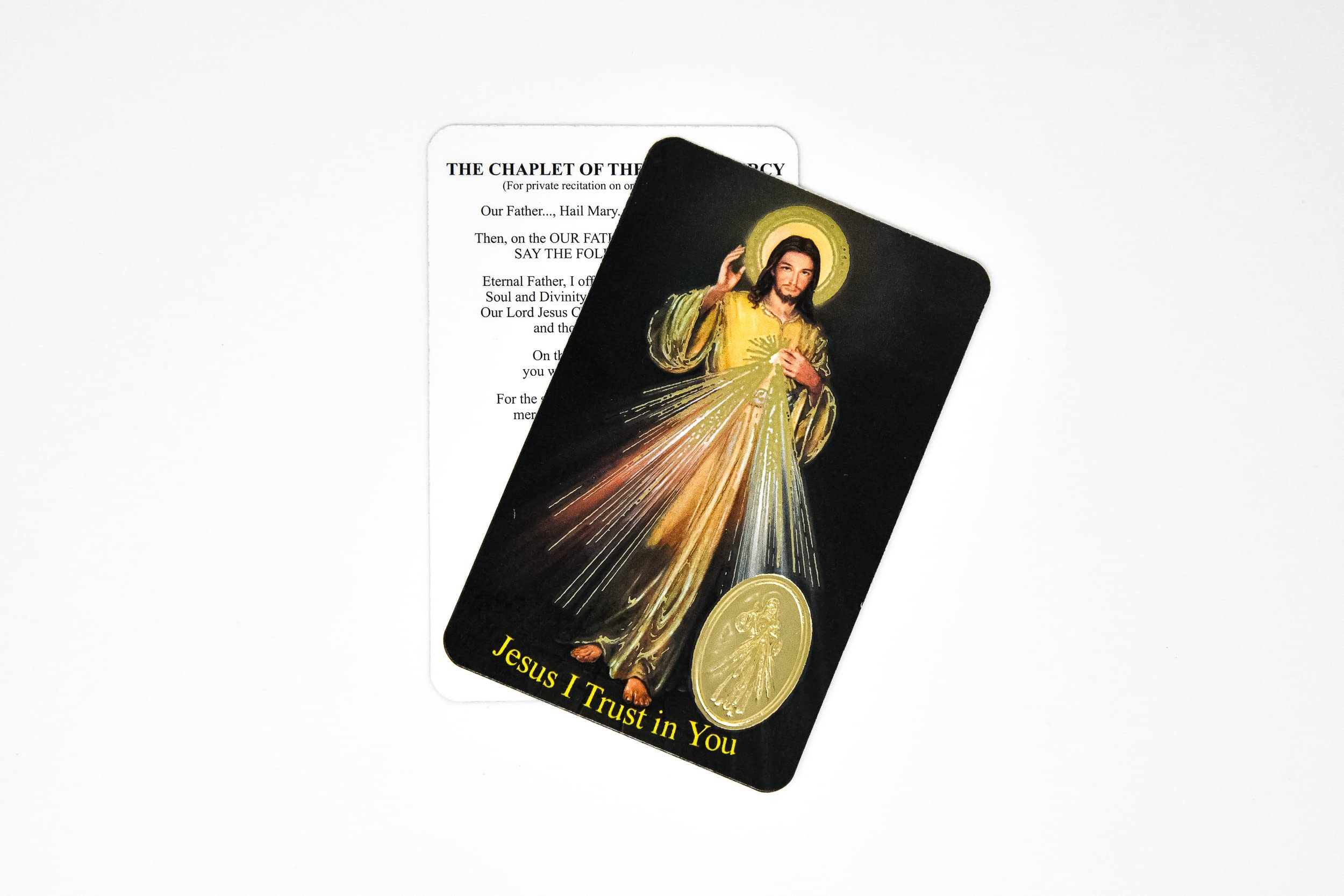 Divine Mercy - Prayer Card