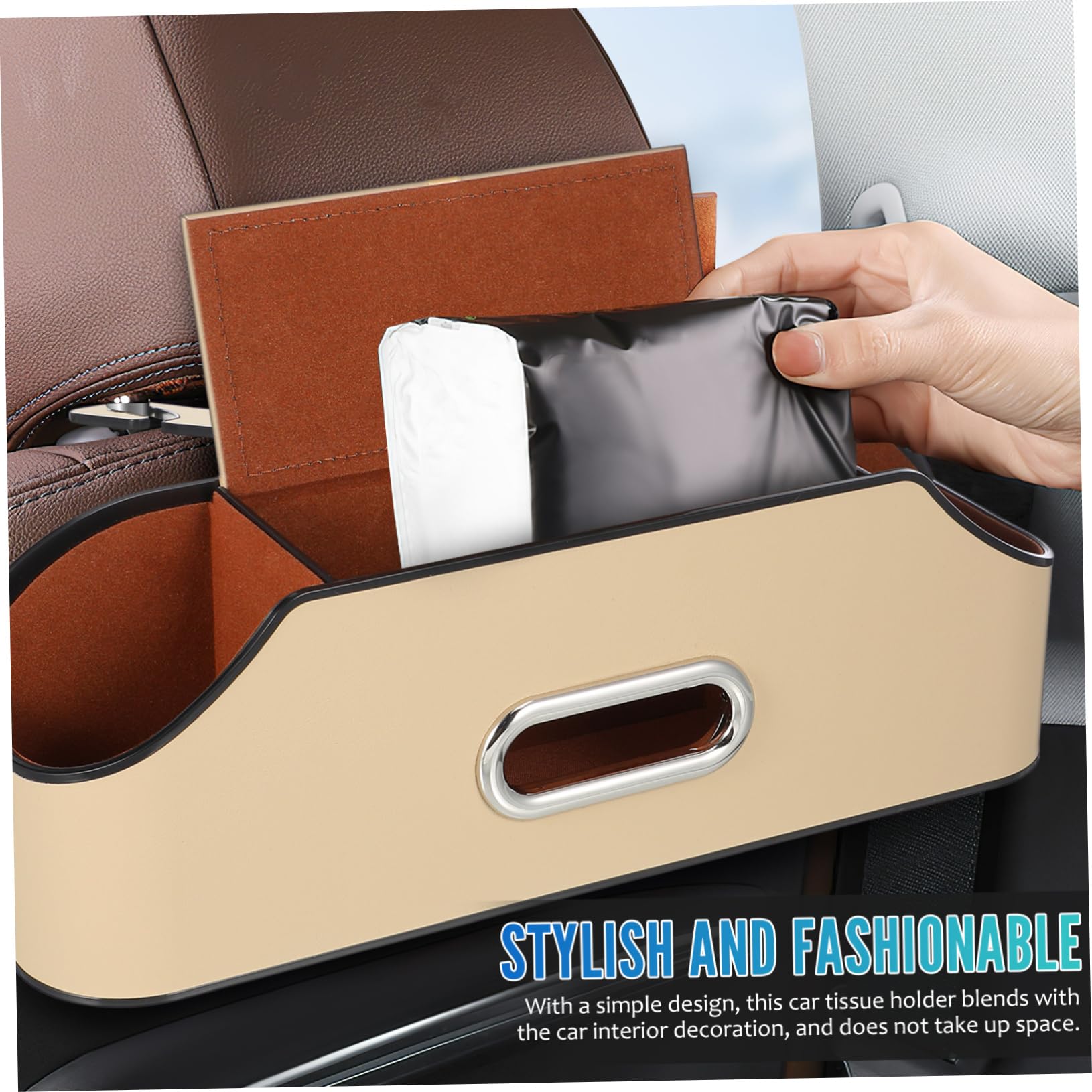 Caja De Almacenamiento De Respaldo De Asiento De Coche Caja De Respaldo De Asiento De Coche Organizador Asiento De Coche Portavasos Portavasos Para Coche Asiento