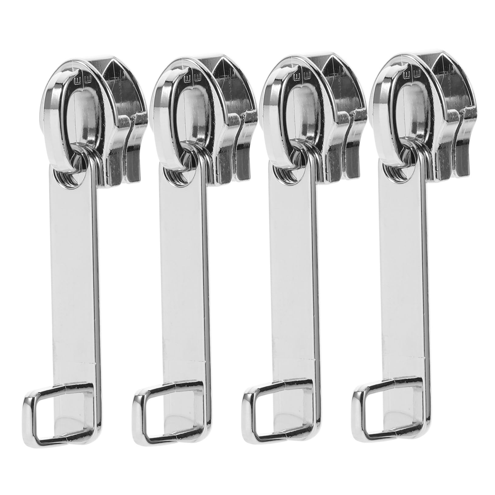 IWOWHERO 4pcs Heavy Duty Luggage Zipper Pulls Case Zipper Pull Tab Replacement for Suitcase Zipper Pulls