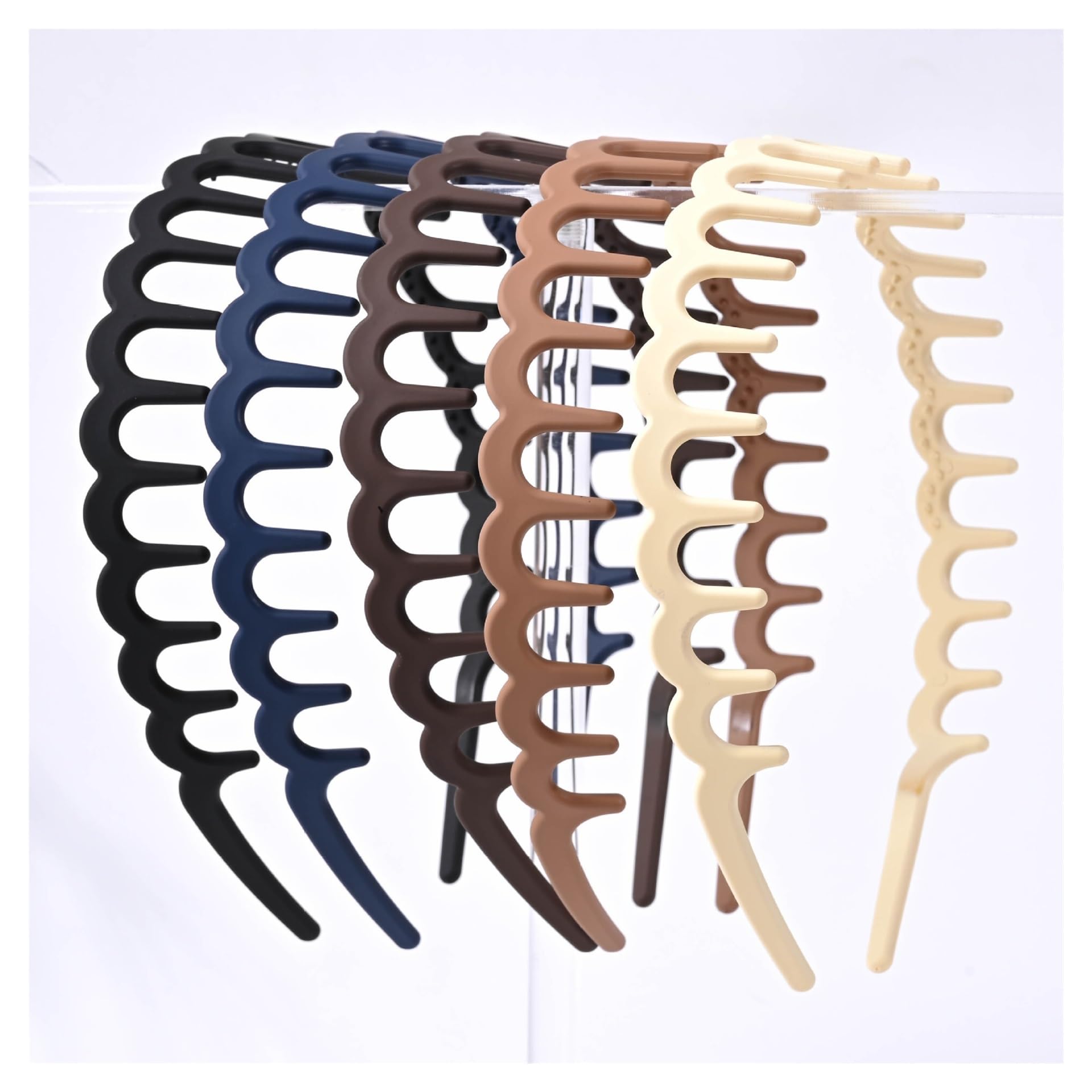 10pcs Women's Summer Hairband With Teeth Para Mujer