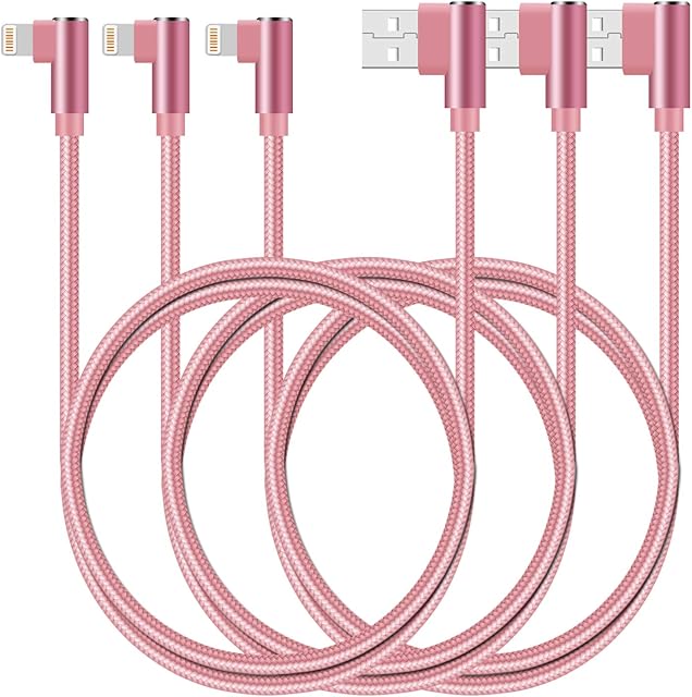 ANSEIP iPhone Charger Cable, 10FT/3M Nylon Braided Lightning Cable Compatible with iPhone 13 12 11 X 8 7 6 Plus iPad Pro Air mini and More