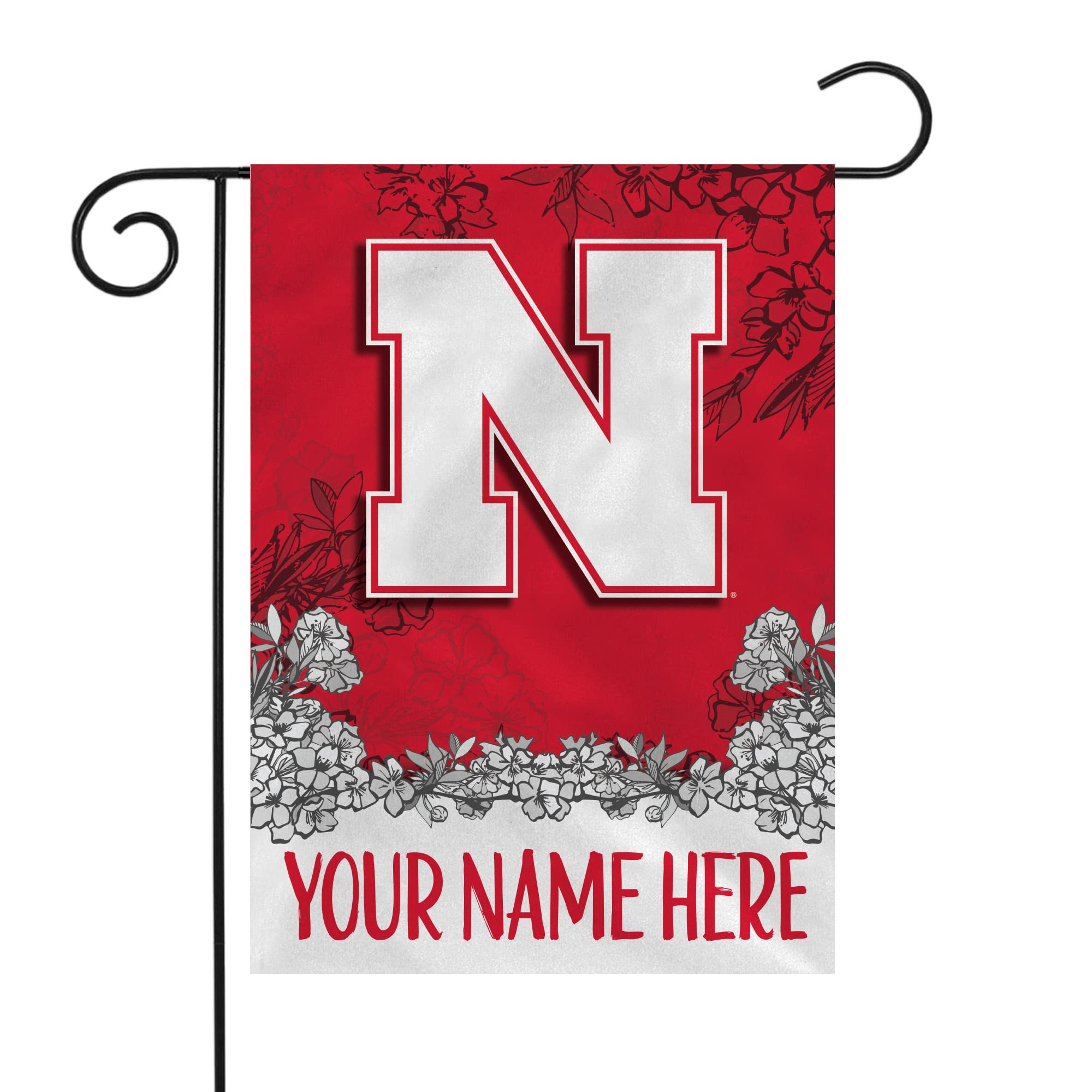 Rico Industries NCAA Standard/Primary Personalized Garden Flag