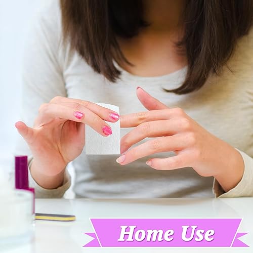 Miniatura 5 de 1000 toallitas de uñas sin pelusas, almohadillas absorbentes para quitar esmalte de uñas, toallitas suaves para limpiar suministros de extensión de