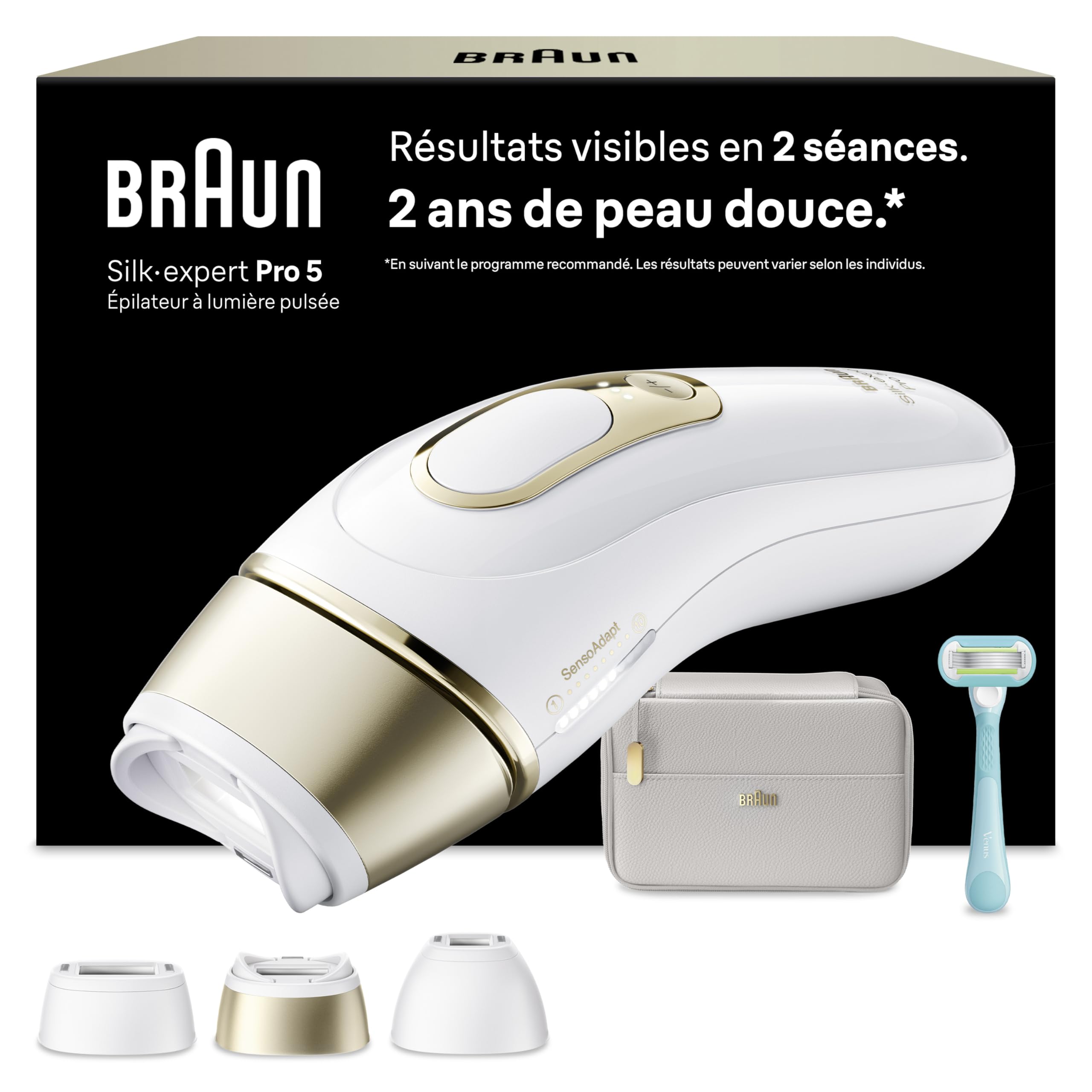Braun Silk·expert Pro 5 PL5311 Épilateur Lumière Pulsée