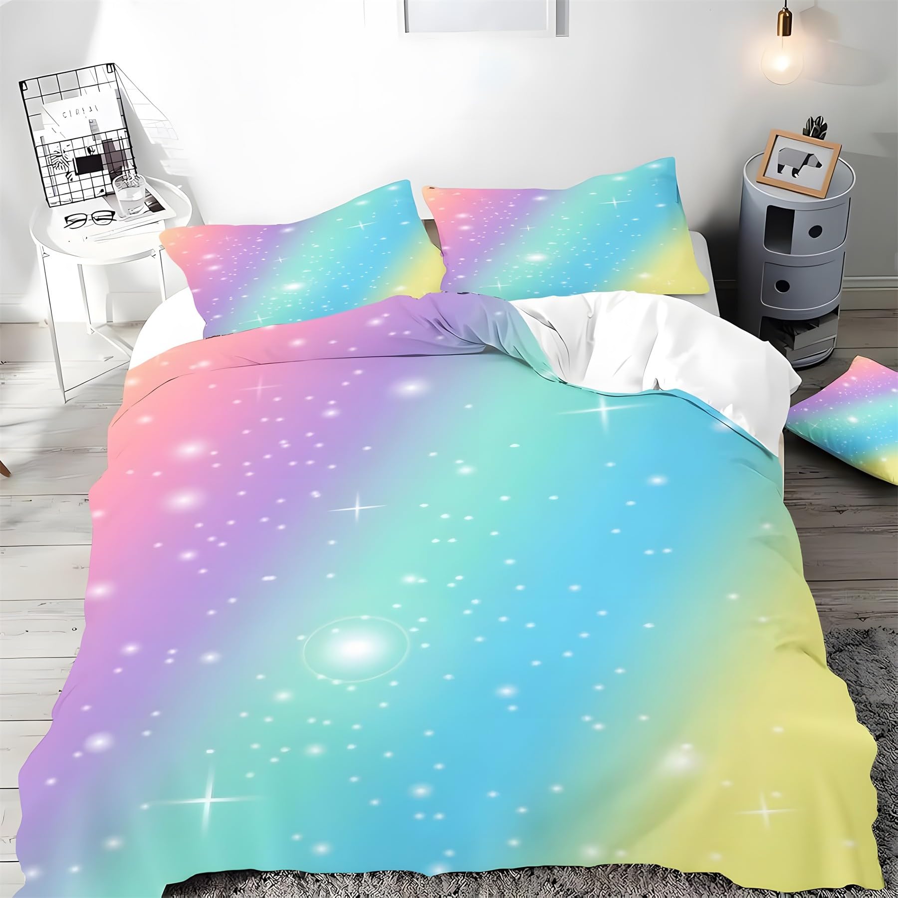 Housse de couette ciel étoilé 200x200 pour transformer votre chambre en oasis de sommeil