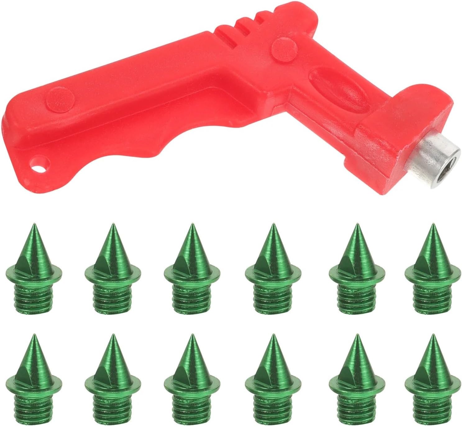 Track Spikes 3 Set Aluminum Alloy Track Spikes Replacement Golf Shoe Nails for Training Jump Athletics Hiking Shoes Spike Sets Field Sprint