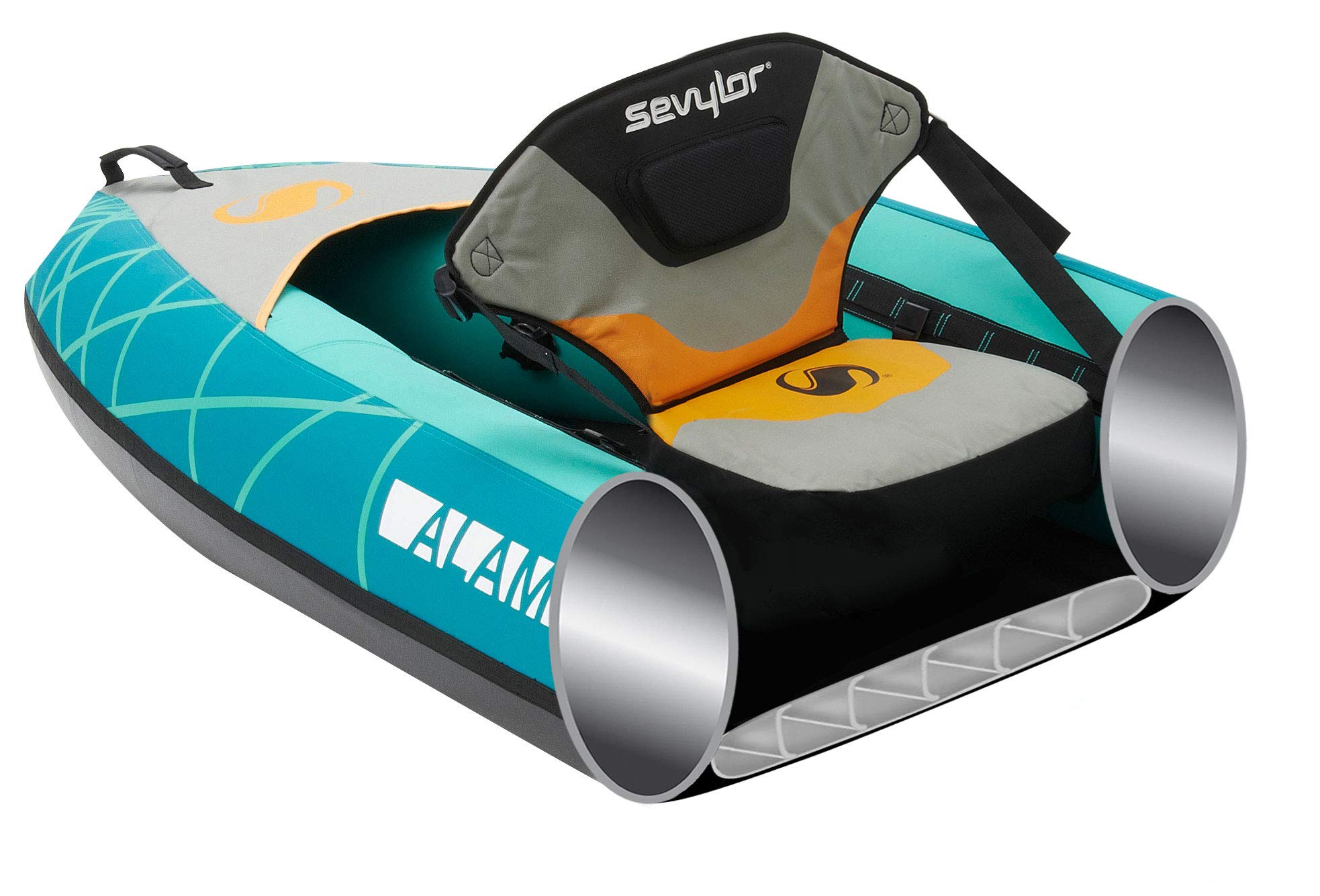 Sevylor Kayak Gonfiabile Alameda, Mare 3 Posti, Canoa, 375 x 93 cm