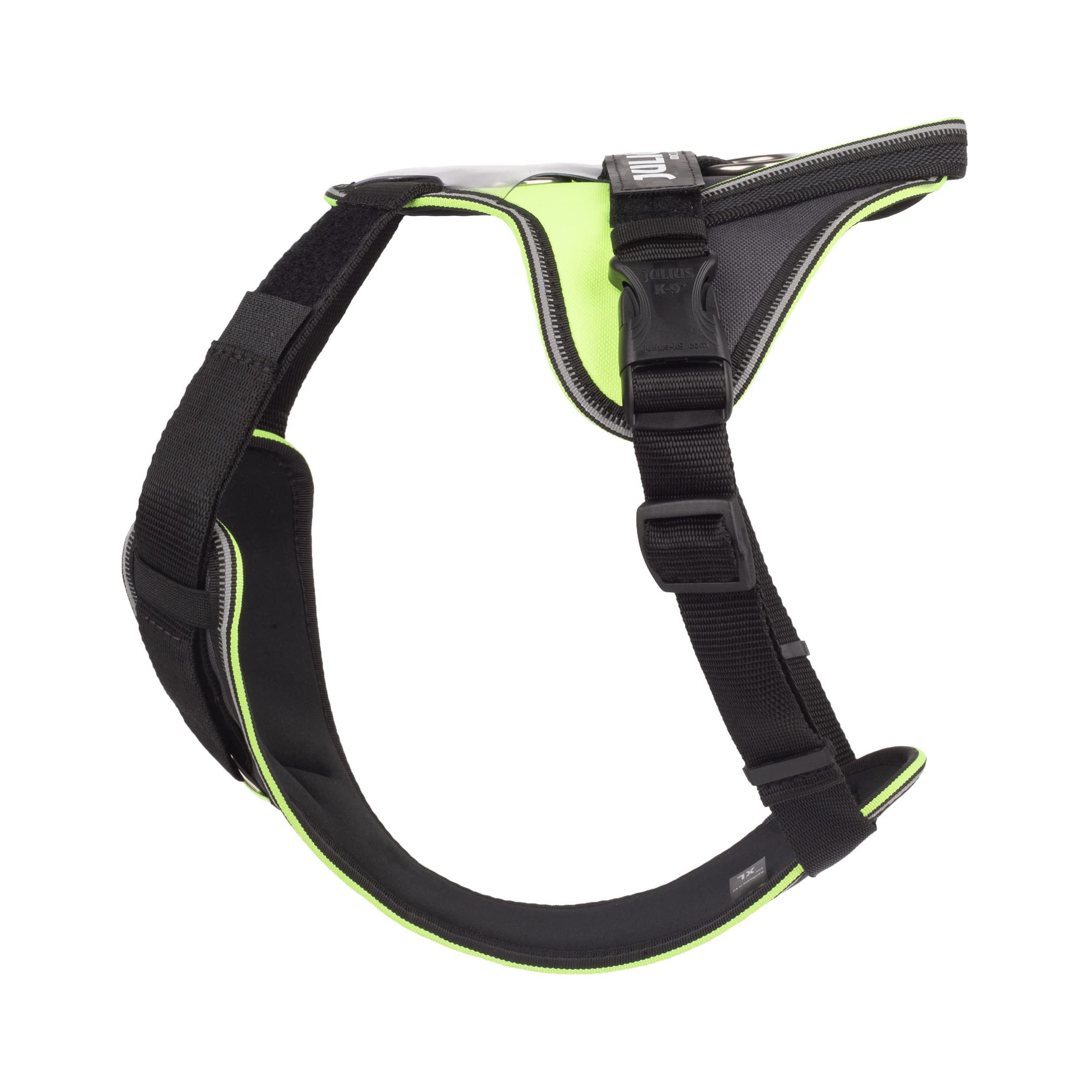 Arnés Julius K9 IDC Longwalk para perros color Negro