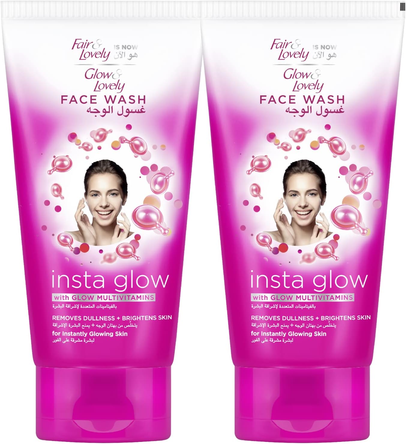 Formerly Fair Face Wash With Multivitamins Instaglow To Remove Dullness Brighten The Skin, 150Ml (Pack Of 2)