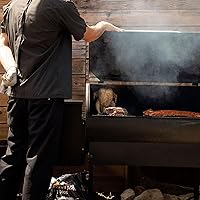 Vista 9 de Bear Mountain BBQ FK13 Premium - Gránulos ahumadores de madera dura suave y afrutada para asar al aire libre, 20 libras (paquete de 4)
