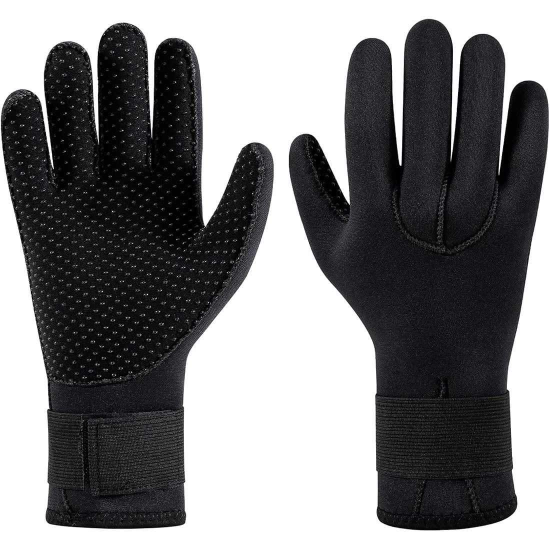 Gants De Plongée Thermiques – Antidérapants, Avec Sangle Réglable, Pour Surf, Canotage, Natation (hommes Et Femmes) - 2