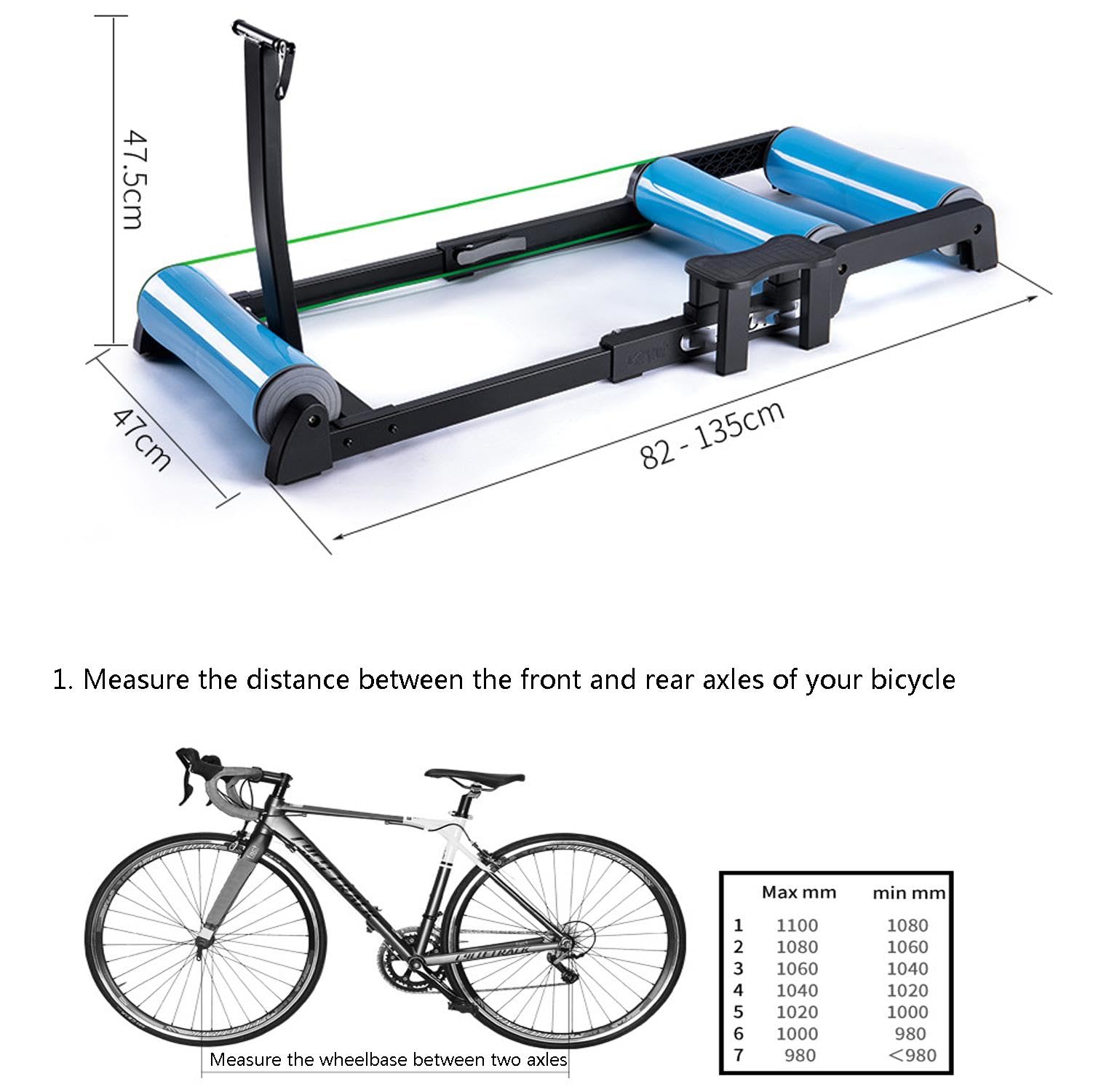 Fahrrad Trainingsplattform, Fahrrad Roller Reitplattform, Bergstraßen Reitplattform, Fahrrad Reitplattform, Indoor Radfahren Fitnessgeräte Rollentrainer