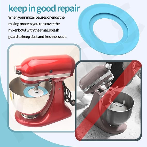 Dough Hook Shield for Kitchen Aid 4.5qt & 5qt Tilt Head Stand Mixers