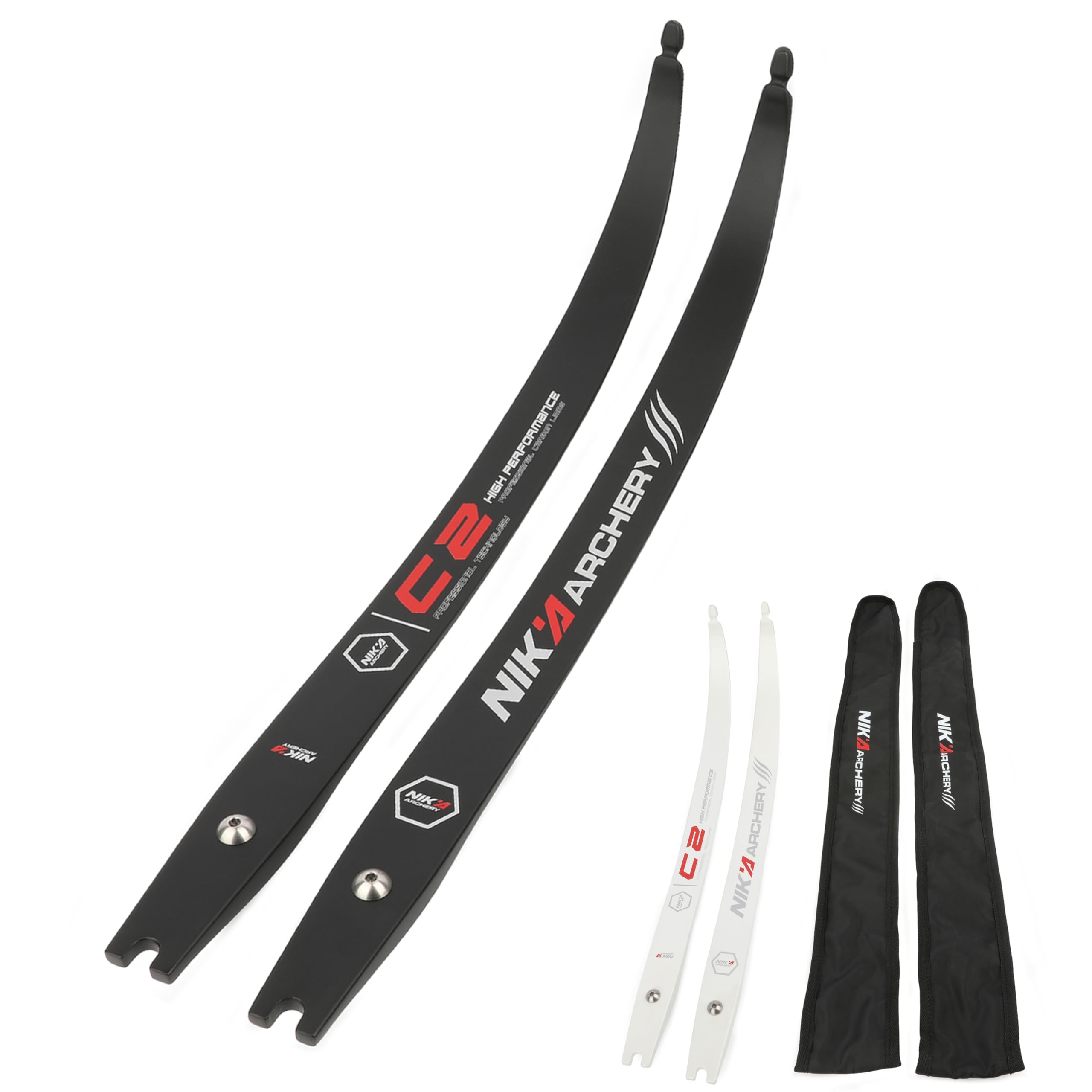 limaity 68 inch Archery Takedown Recurve Bow ILF Bow Limbs 12-50lbs Hunting Bow with Bow Limbs Bag for Outdoor Hunting Shooting Target Practice